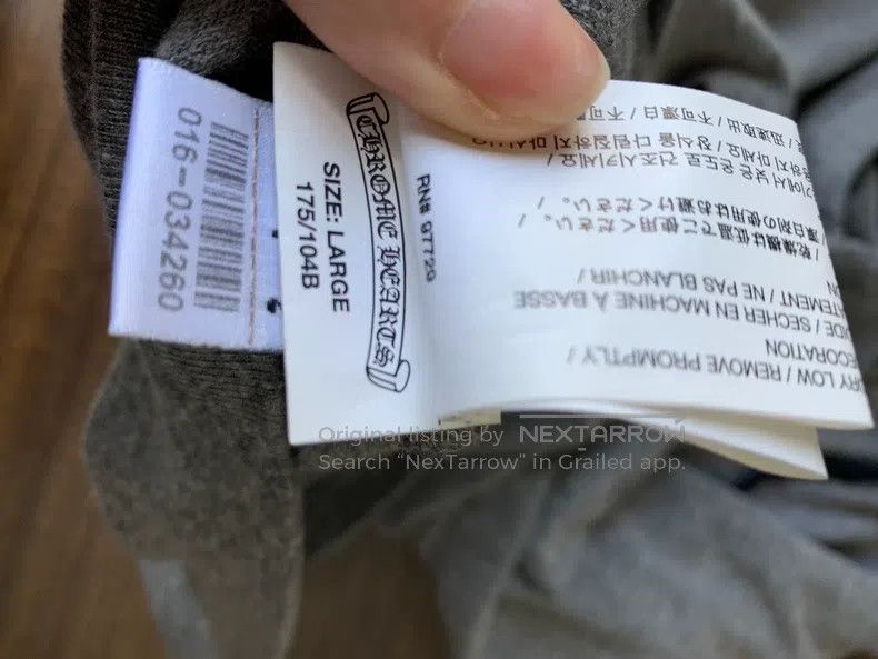 Chrome Hearts CHROME HEARTS Size L Gray thin coat Size US L / EU 52-54 / 3 - 4 Thumbnail