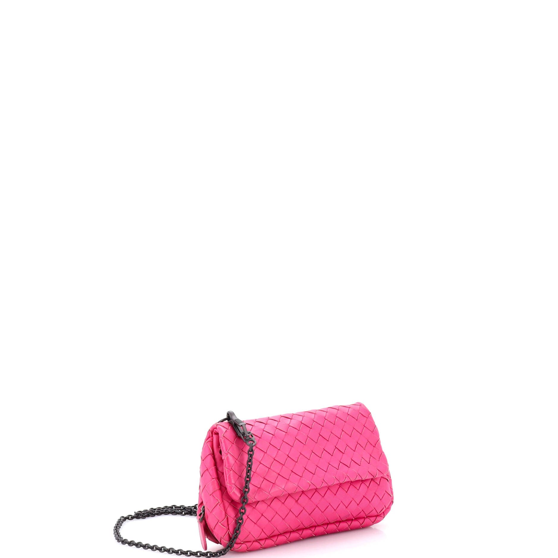 Bottega Veneta Expandable Chain Crossbody Bag Intrecciato Nappa Small Size ONE SIZE - 1 Thumbnail