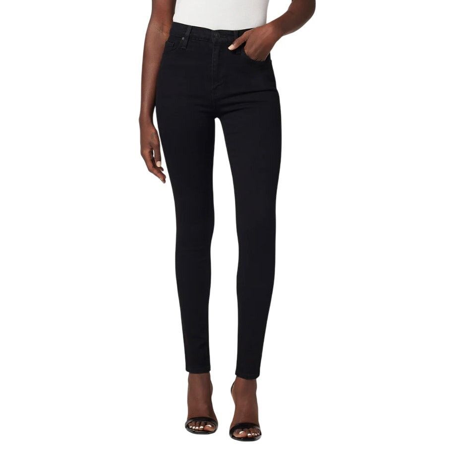 Hudson Hudson Barbara High-Rise Super Skinny Jean in Black, Size 24 Size 24" / US 00 / IT 34 - 1 Thumbnail