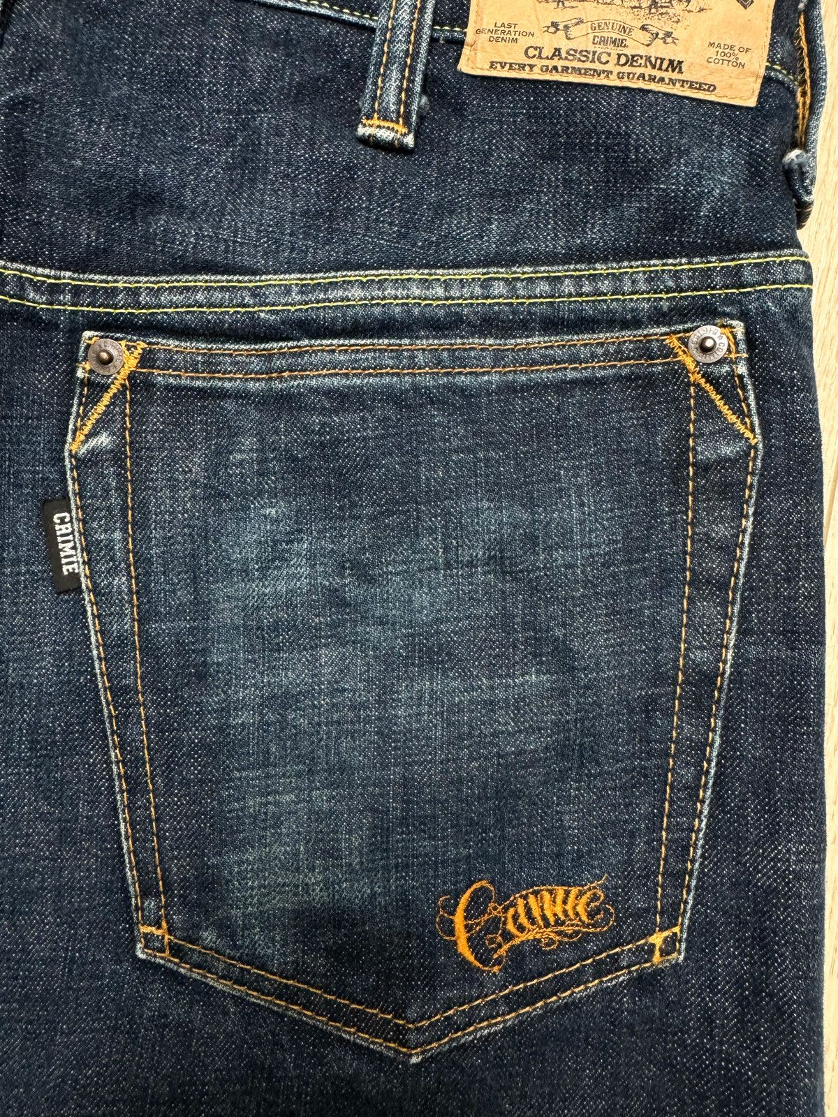 Japanese Brand CRIMIE CXXX-PT03 W31 x L31 Japanese selvedge jeans Size US 31 - 11 Thumbnail