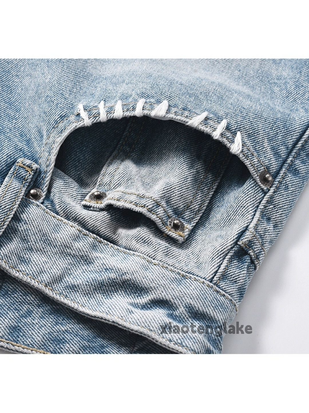 Jean × Vintage washed faded cleanfit yuppie utility flared jeans Size US 32 / EU 48 - 3 Thumbnail