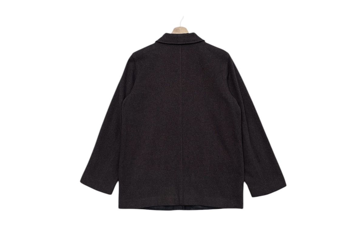 agnes b. 🔥Accept Binding Offer🔥Agnes b. Homme Brown Wool Chore Jacket Size US M / EU 48-50 / 2 - 2 Thumbnail