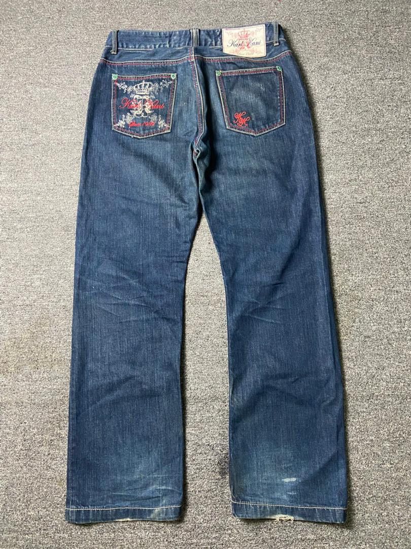 Karl Kani Vintage KARL KANI Since 1989 Denim Jeans (136) Size US 35 - 2 Thumbnail
