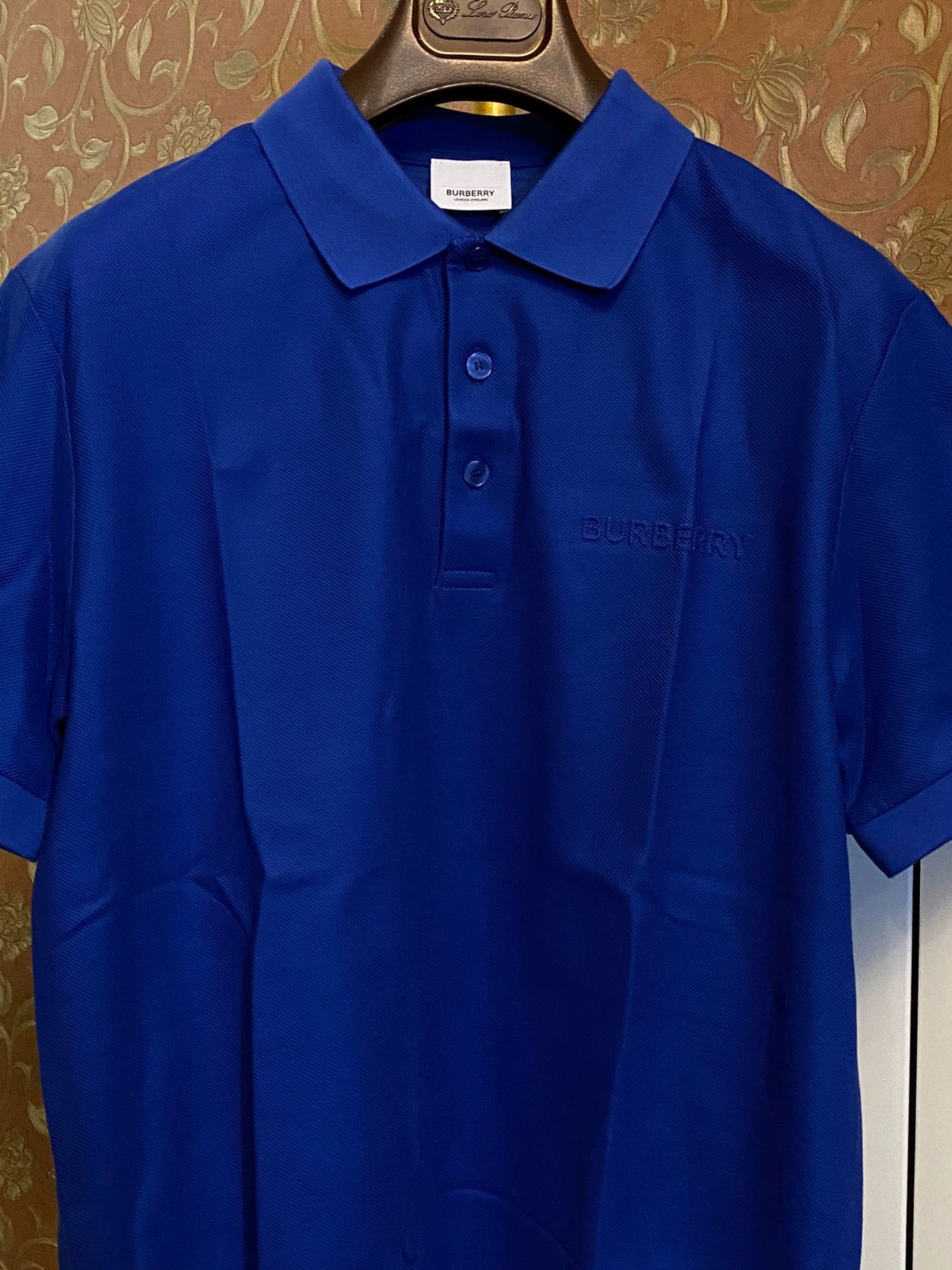 Burberry Burberry Raised Logo SS Polo Tee 8084367 NWT M/L Size US L / EU 52-54 / 3 - 2 Thumbnail