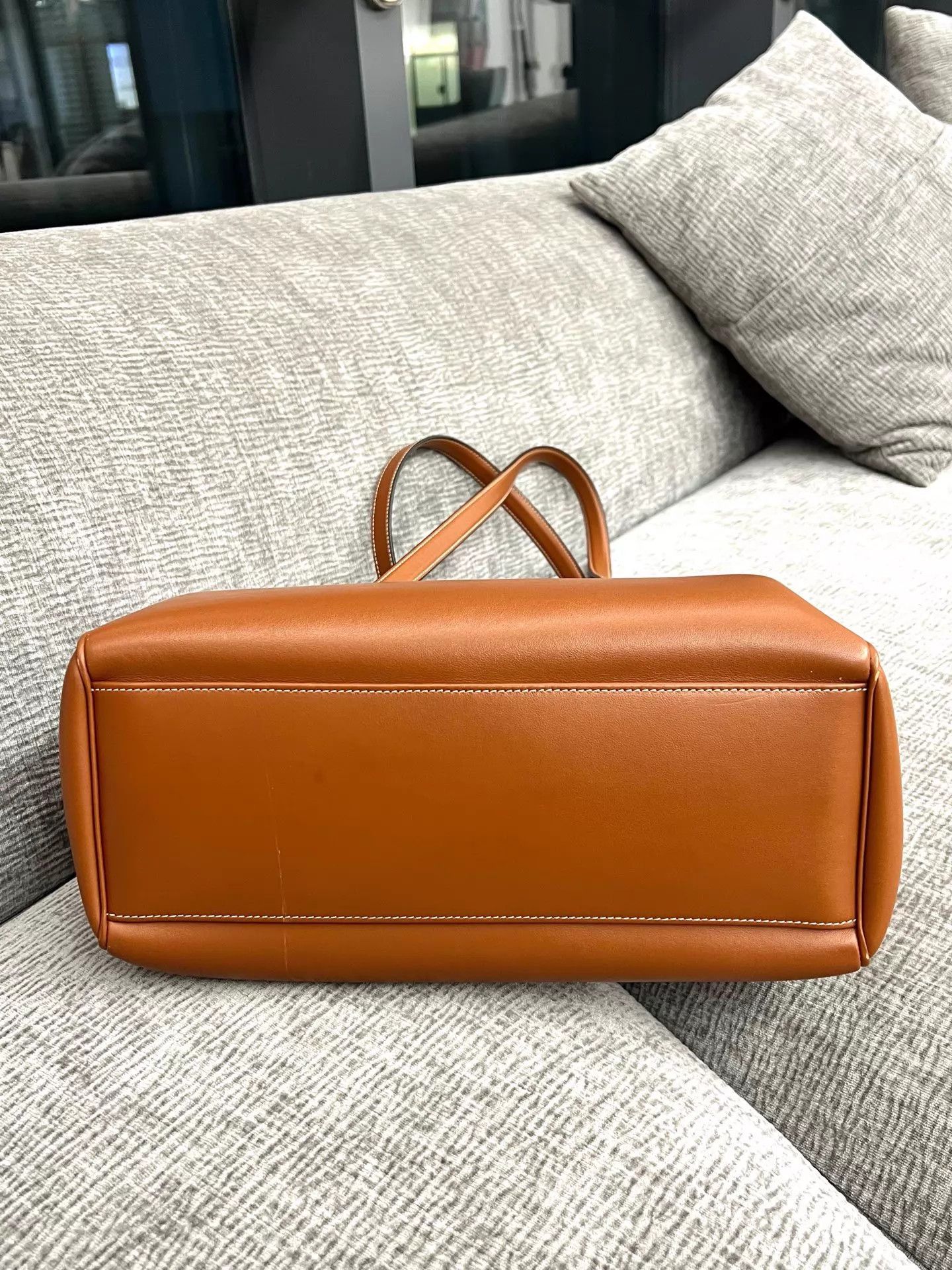Celine Celine Soft Tote 32cm Leather Caramel 21 Size ONE SIZE - 3 Thumbnail