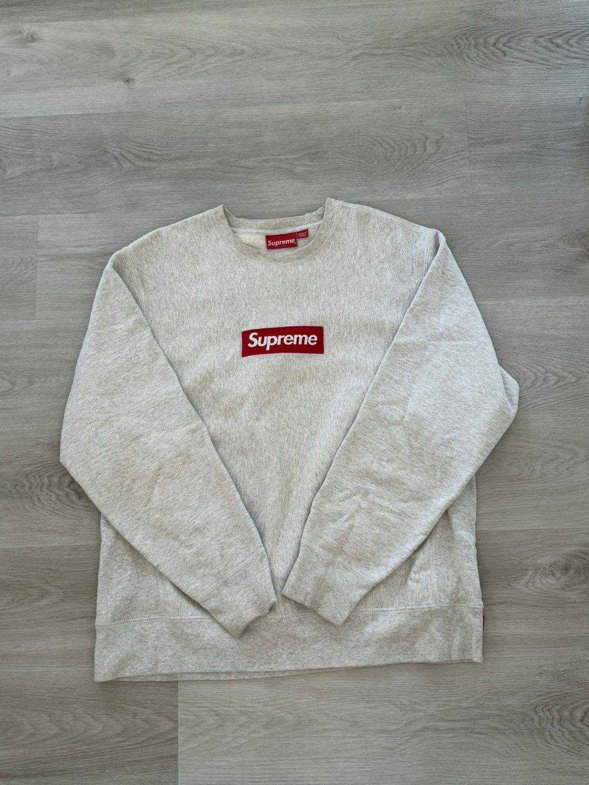 Supreme Supreme Box Logo Crewneck FW18 XL Size US XL / EU 56 / 4 - 1 Thumbnail