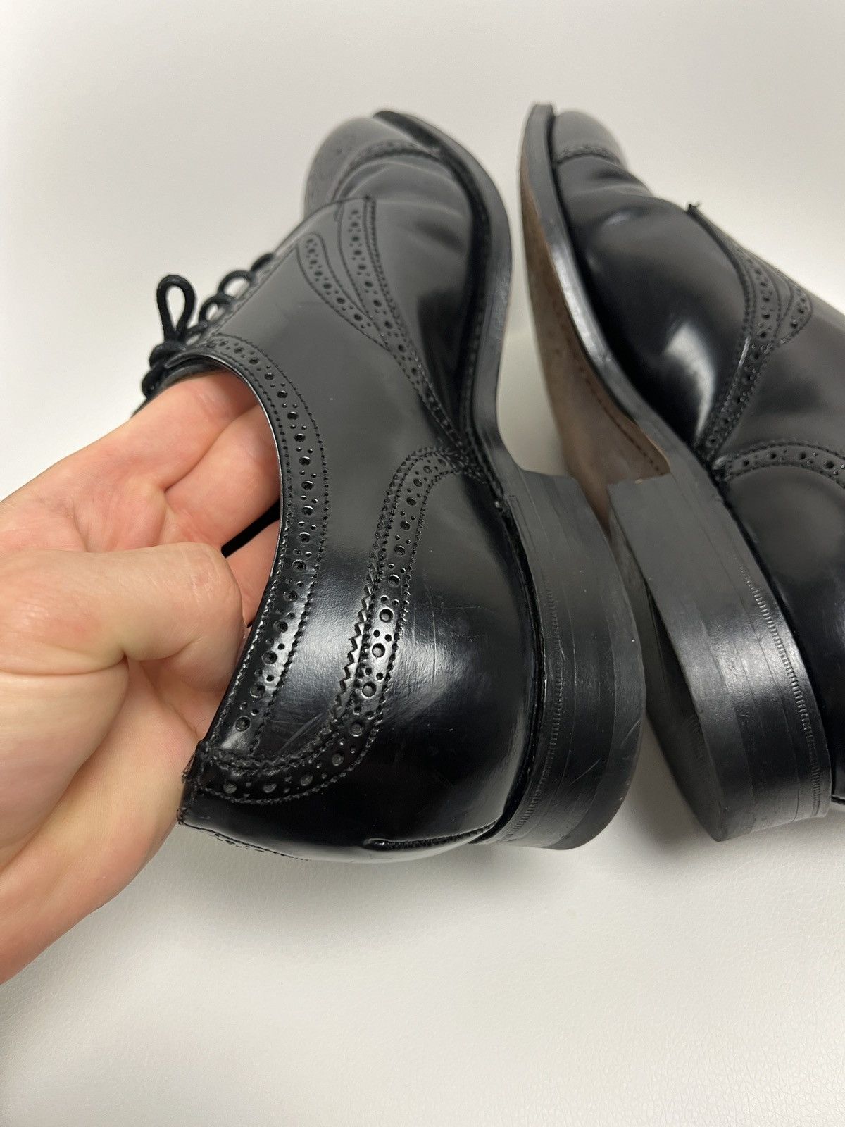 Cheaney Vintage Joseph Cheaney Oxford Brogue Shoes Calf Leather UK 9 Size US 9 / EU 42 - 16 Thumbnail