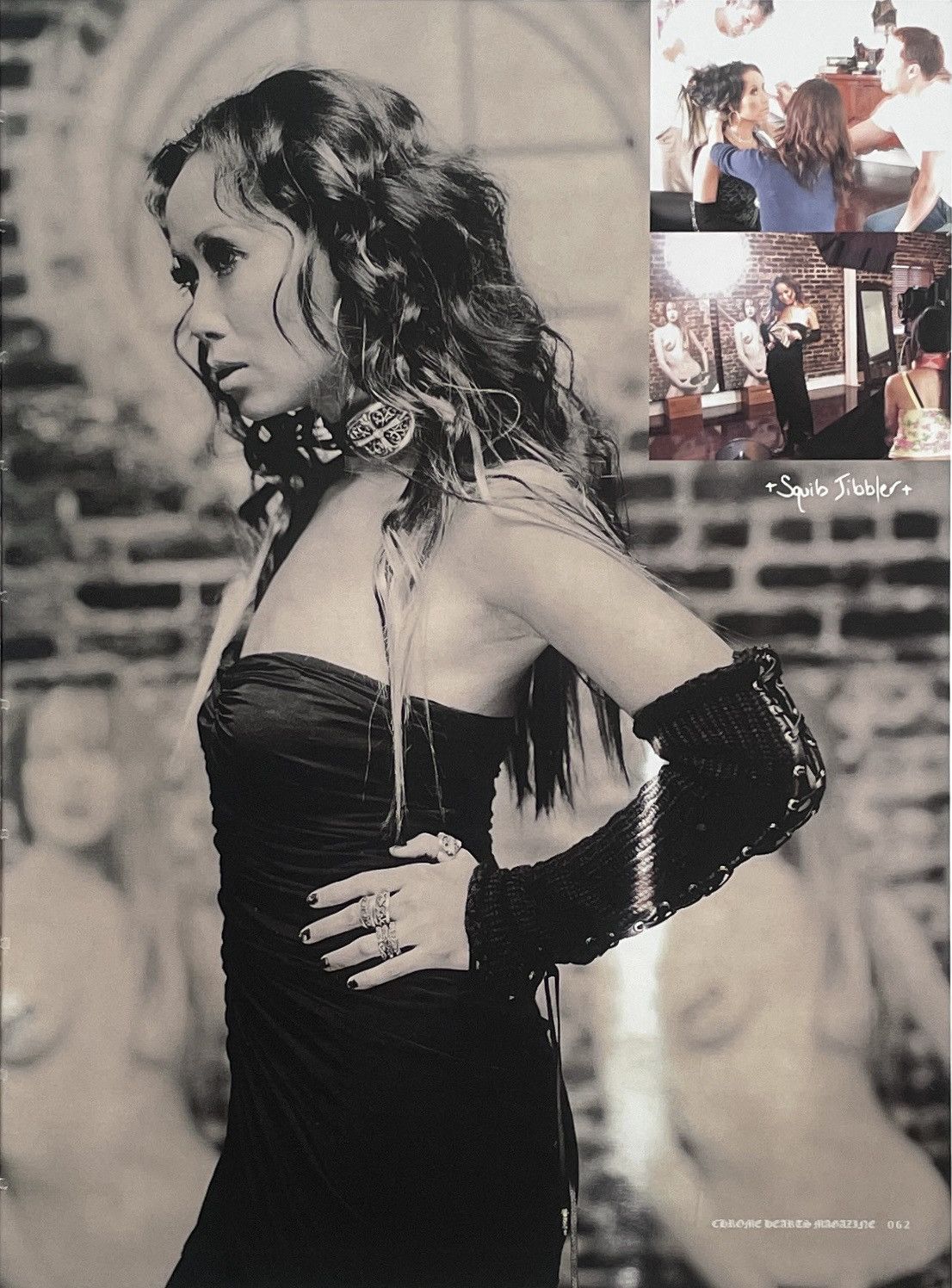 Chrome Hearts Chrome Hearts vintage Hot lady photo Poster framed 9x11 Size ONE SIZE - 2 Thumbnail