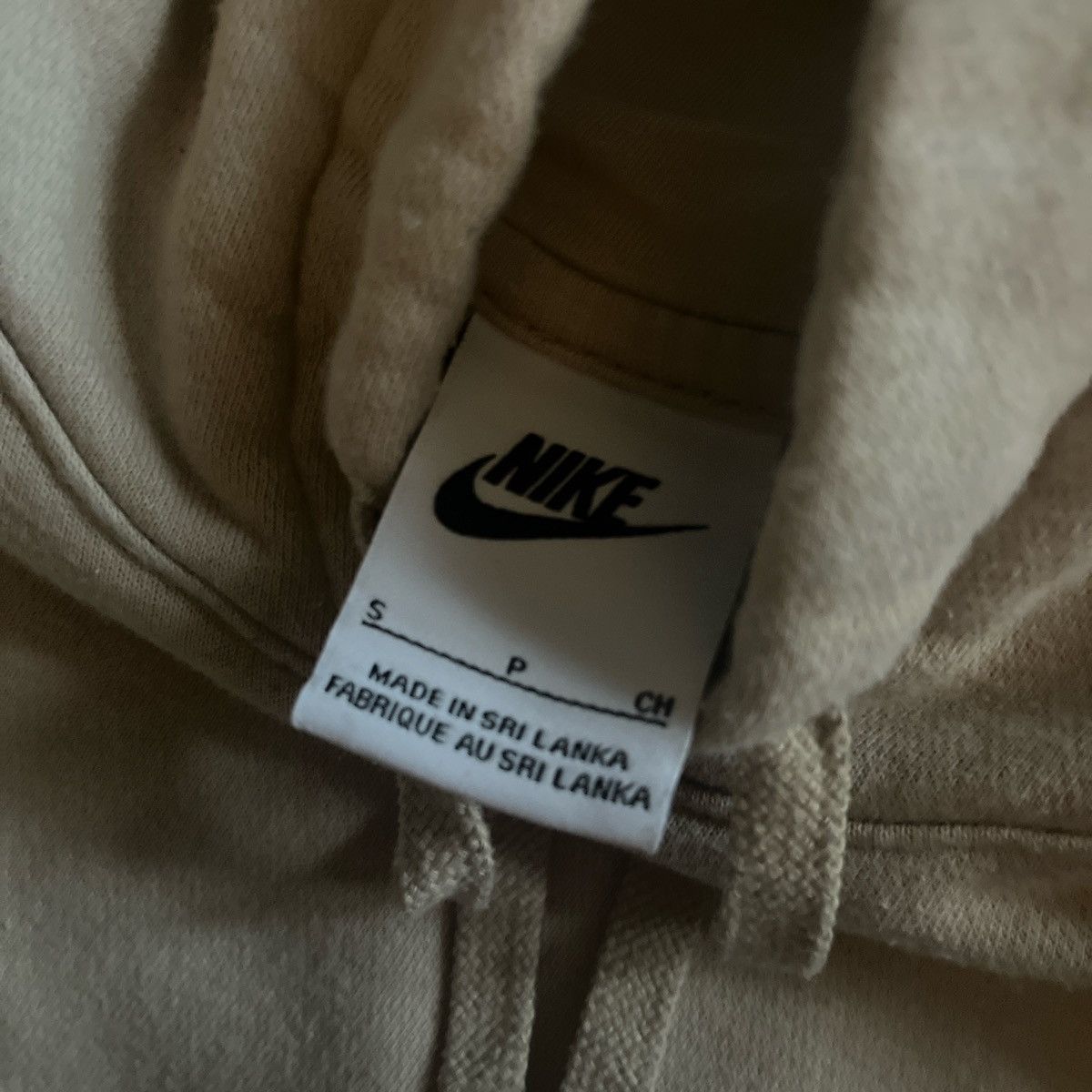 Nike Cream Nike hoodie Size US S / EU 44-46 / 1 - 2 Thumbnail