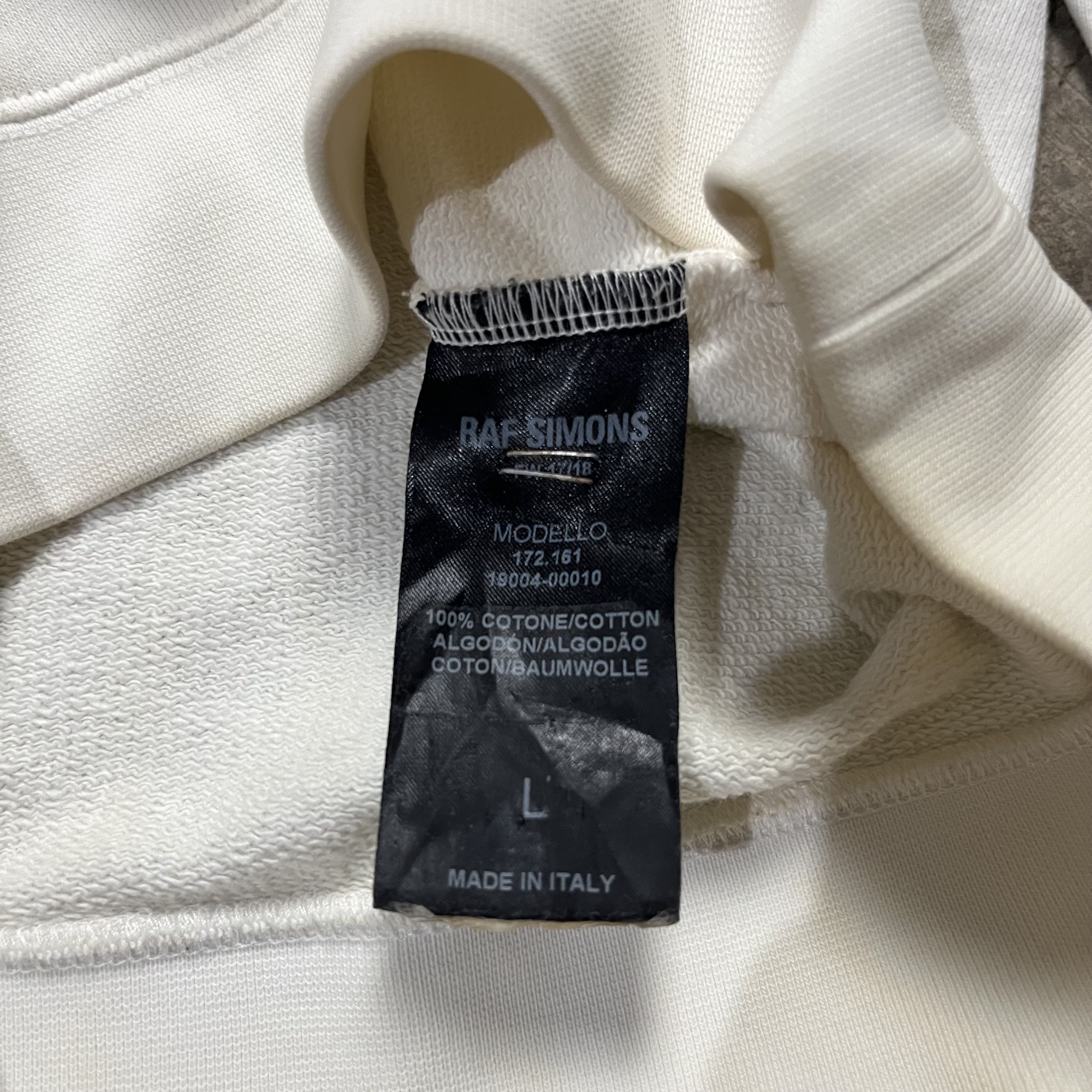 Raf Simons Raf simons hoodie Size US L / EU 52-54 / 3 - 5 Thumbnail