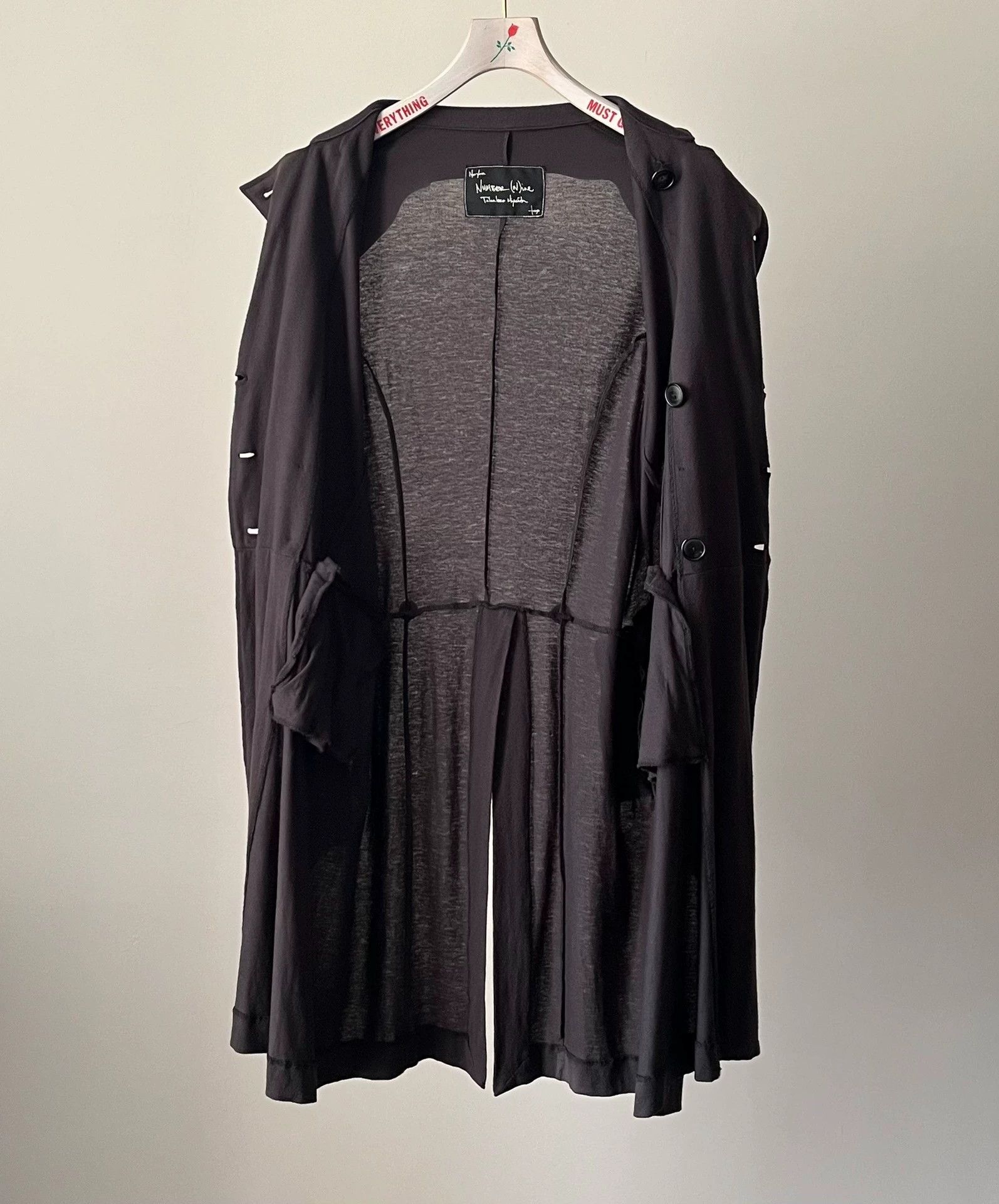 Number (N)ine Number (N)ine 08SS Double Breasted Coat Size US M / EU 48-50 / 2 - 4 Thumbnail