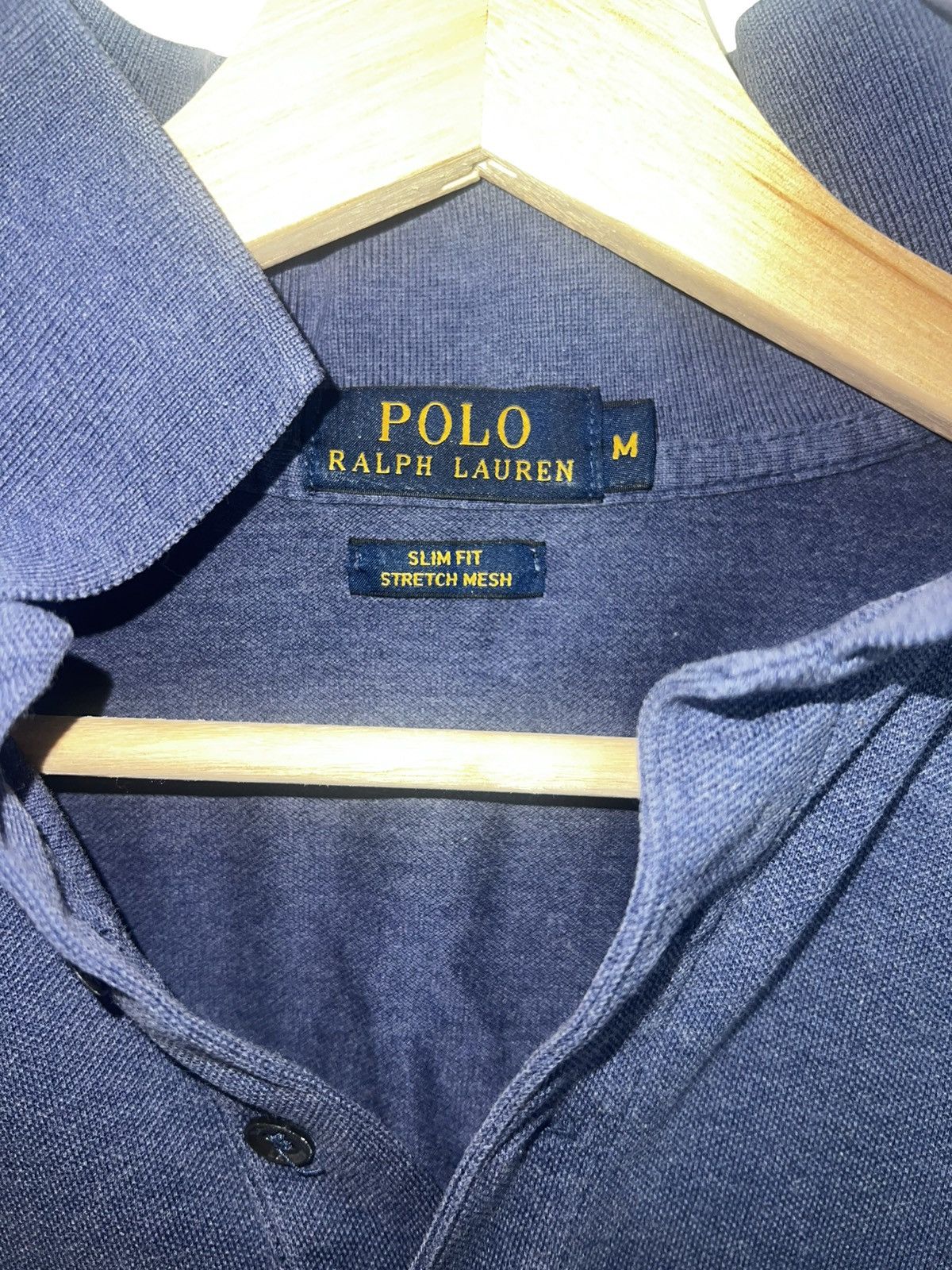 Polo Ralph Lauren Polo Ralph Lauren Slim Fit Stretch Mesh Polo Shirt Navy SM Size US M / EU 48-50 / 2 - 3 Thumbnail