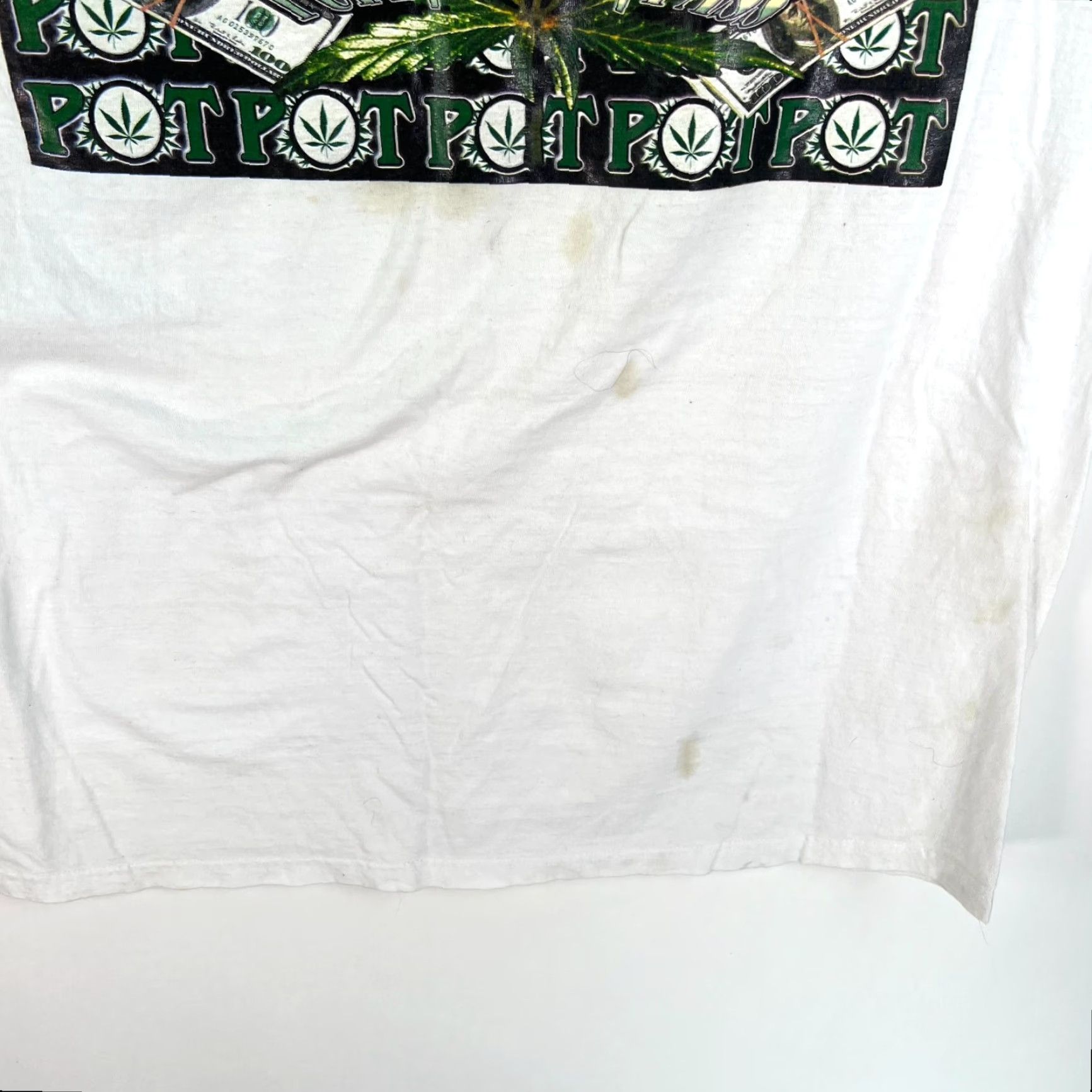 Vintage VINTAGE Cotton Heritage T-Shirt Men Big & Tall White 4XL Puff Puff Pass 90s Distressed Camouflage Cotton Heritage Tag Shirt Mens Size US XXL / EU 58 / 5 - 3 Thumbnail