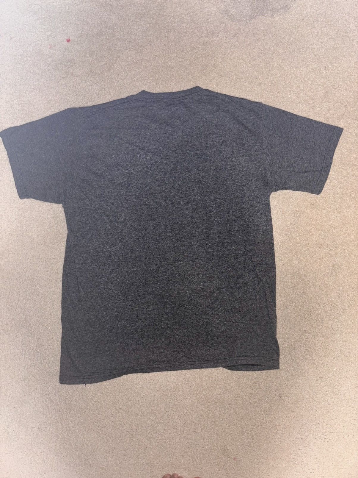 Nike × Vintage VTG Y2K Nike Essential Embroidered T-Shirt Gray Size L Size US L / EU 52-54 / 3 - 2 Thumbnail