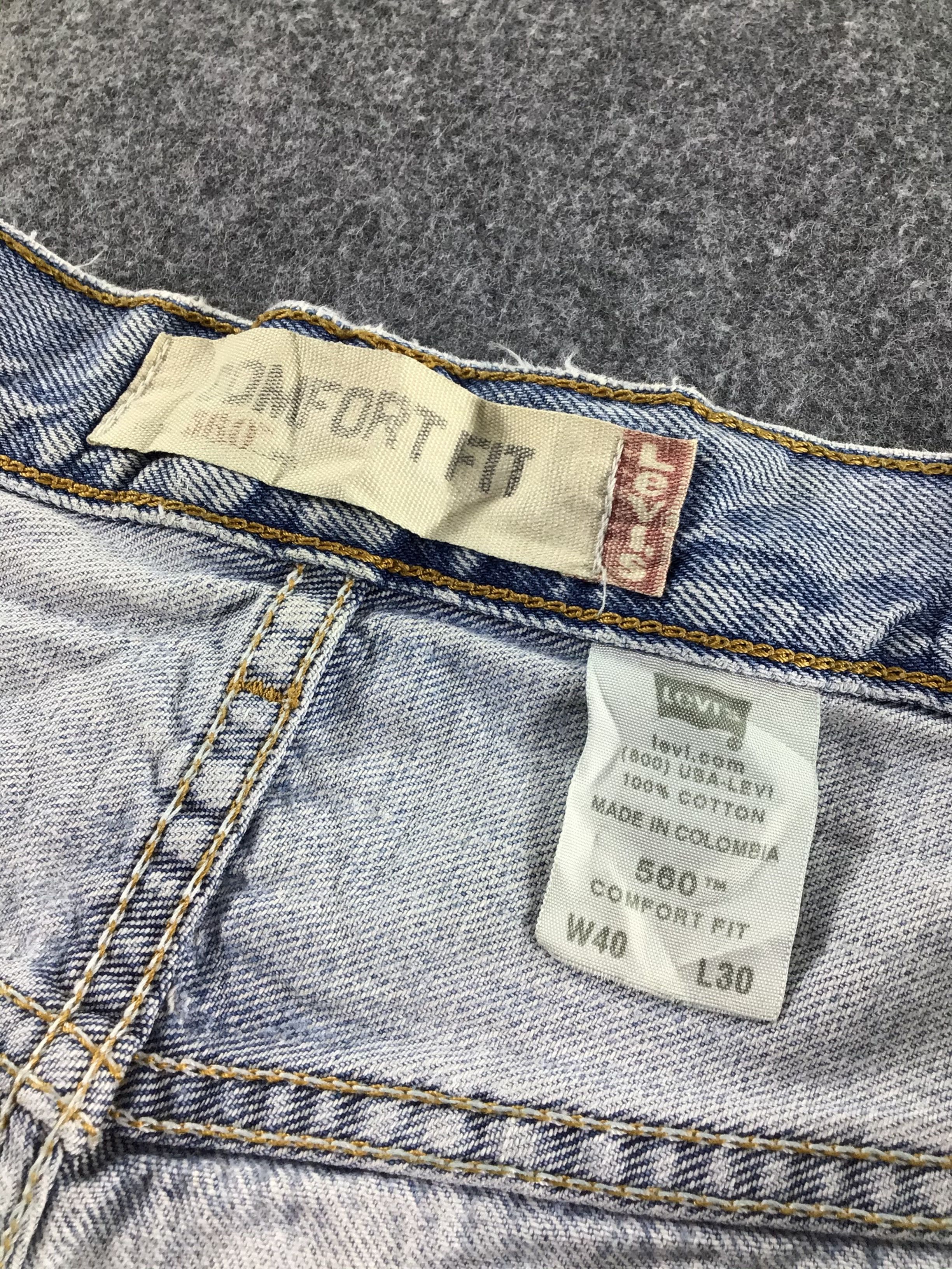 Levi's Vintage Levis 560 Jeans Stone Wash Denim -J573 Size US 40 / EU 56 - 11 Thumbnail