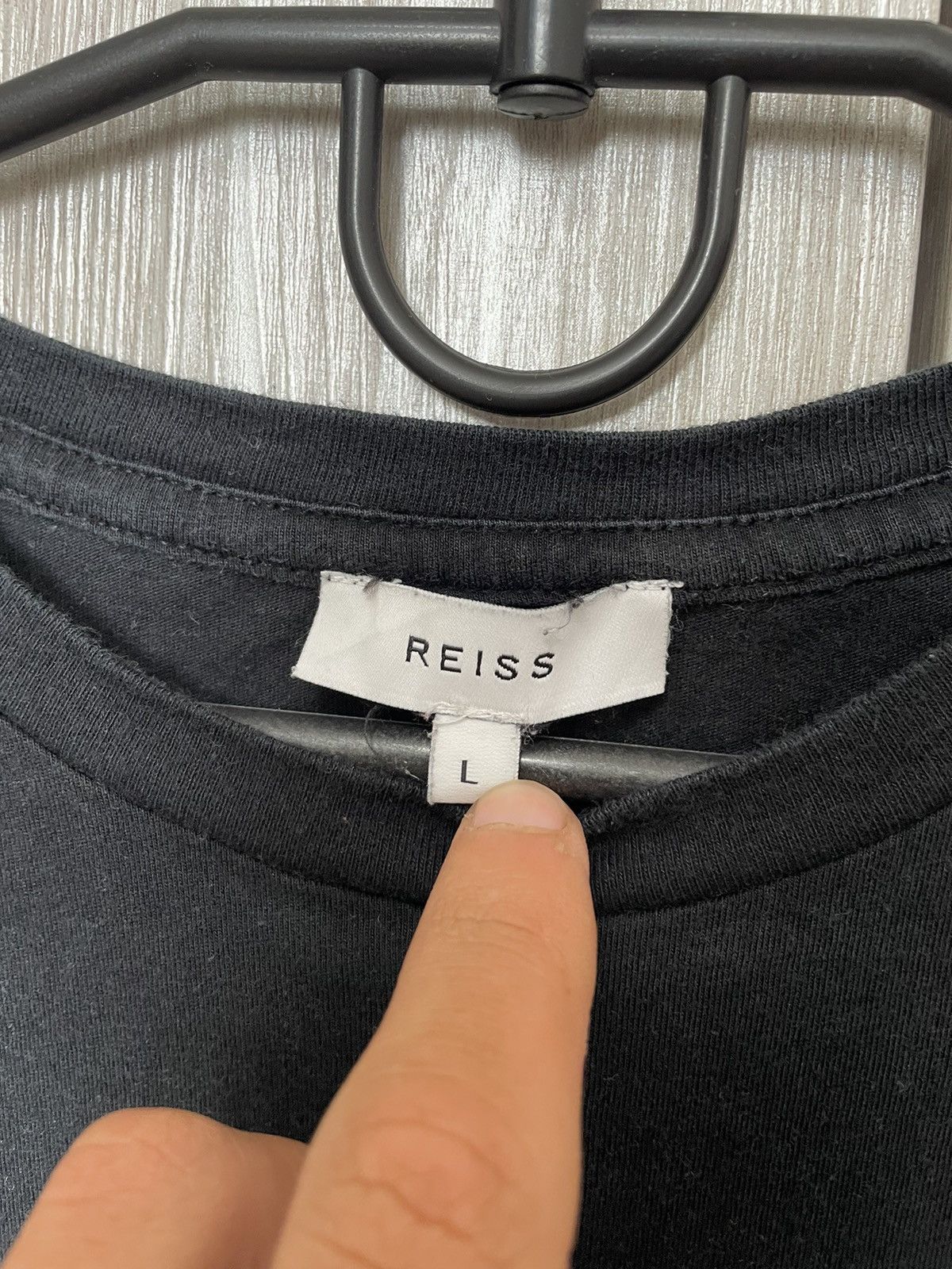Reiss Reiss Black Basic Tee Vintage Minimalist T-Shirt Size L Size US L / EU 52-54 / 3 - 7 Thumbnail