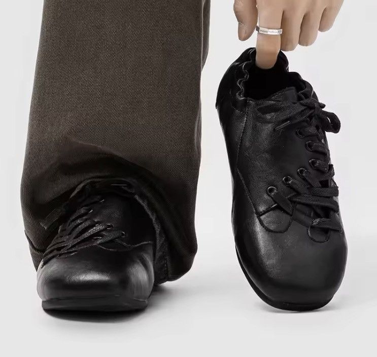 Leather Genuine Leather Square Low Tassel Y2k Sneakers Boots Size US 13 / EU 46 - 2 Thumbnail