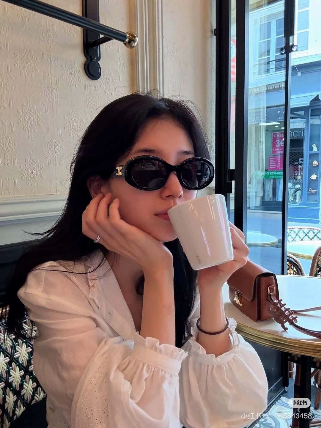 Celine Celine Triomphe Sunglasses with Case Size ONE SIZE - 6 Thumbnail