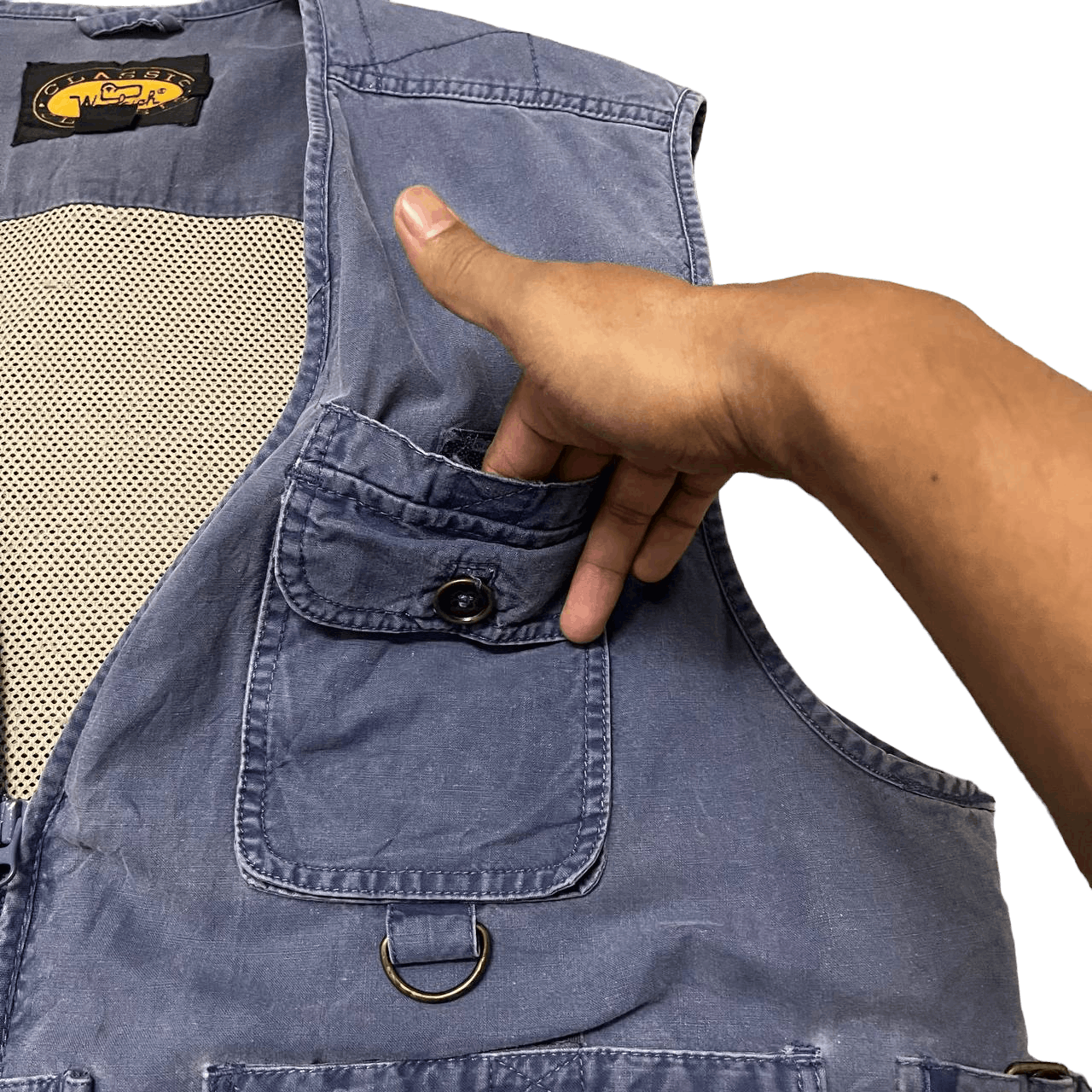 Woolrich Woolen Mills Vintage Woolrich Multi Pocket Utility Vest Size US L / EU 52-54 / 3 - 7 Thumbnail