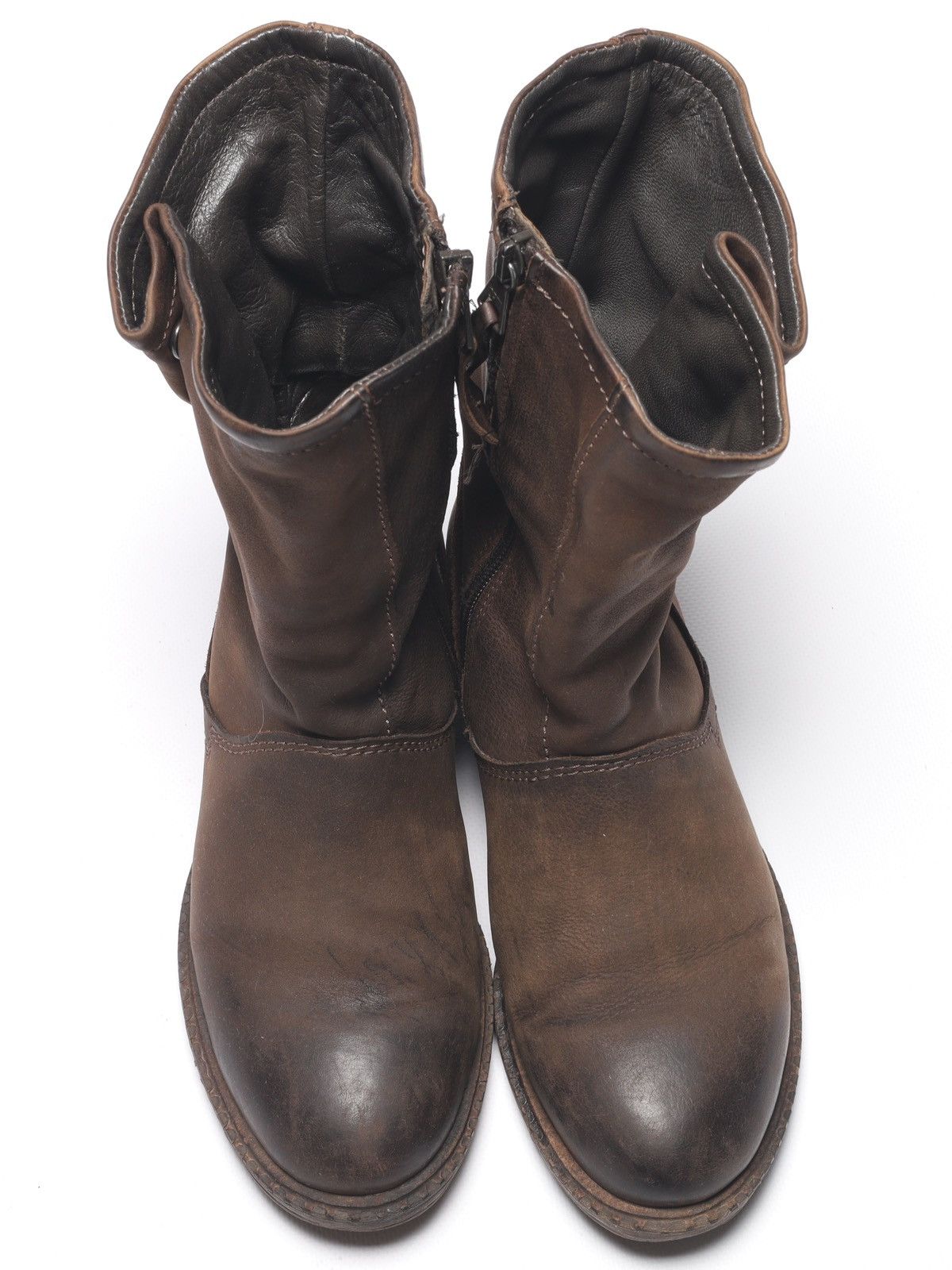 A.S.98 AS 98 A.S.98 Airstep Brown Leather Boots Shoes Avantgarde Size US 6 / IT 36 - 12 Thumbnail
