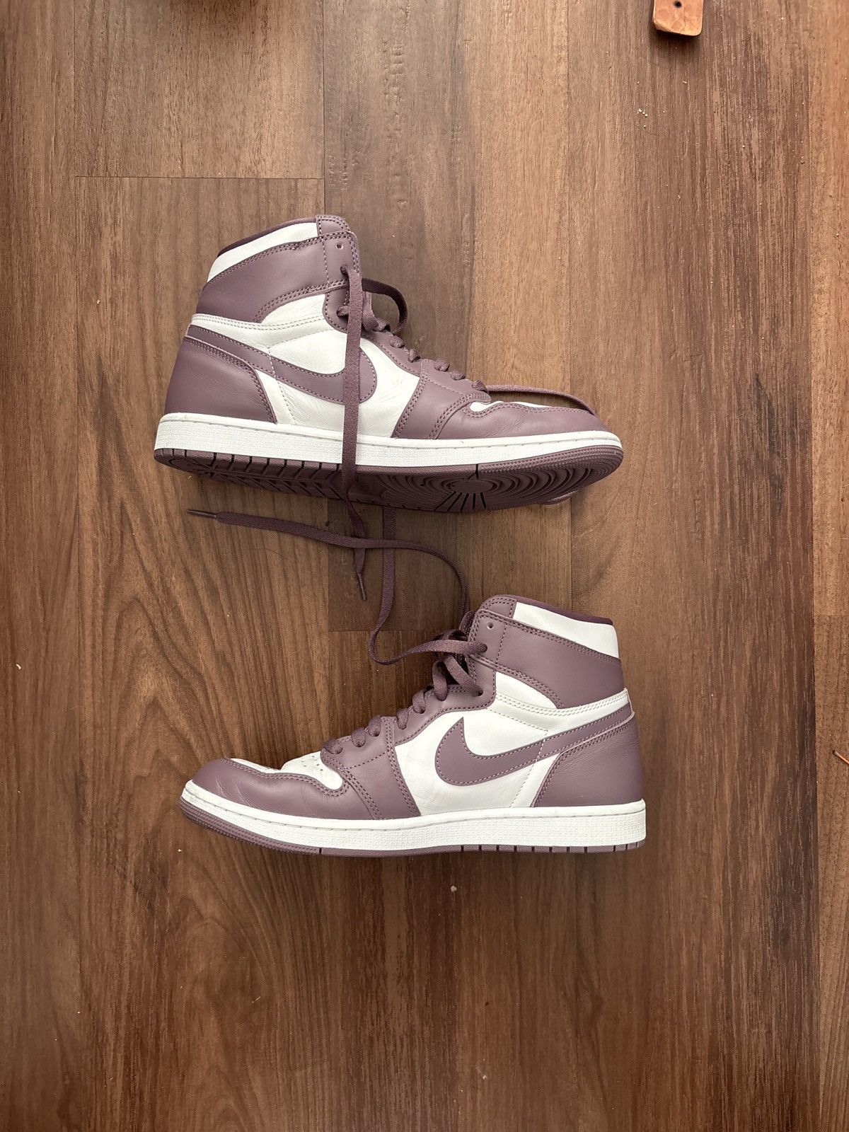 Jordan Brand AIR JORDAN 1 (WHITE, & PURPLE) Size US 11 / EU 44 - 1 Thumbnail
