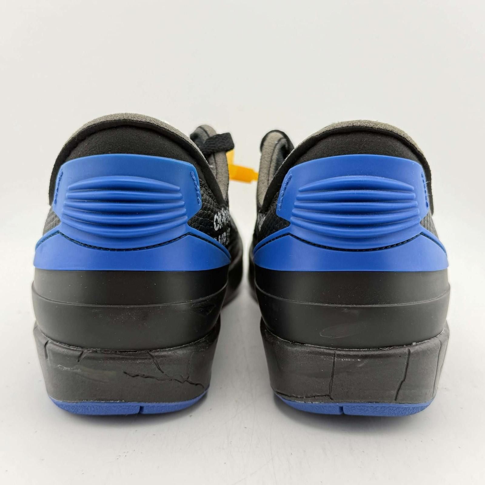 Jordan Brand Jordan 2 Low SP Off-White Black Blue 5.5 Used with Box Size US 5.5 / EU 38 - 5 Thumbnail