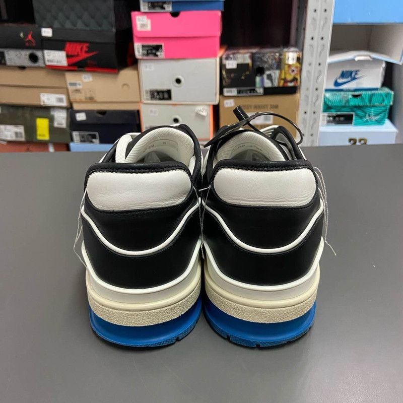 Louis Vuitton Louis Vuitton Trainer Black and Blue Sneakers -2505 Size US 9.5 / IT 39.5 - 3 Thumbnail