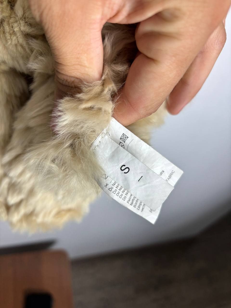 Other Y2K Real Rabbit Fur Gerry Weber Vest sz S Size US S / EU 44-46 / 1 - 5 Thumbnail