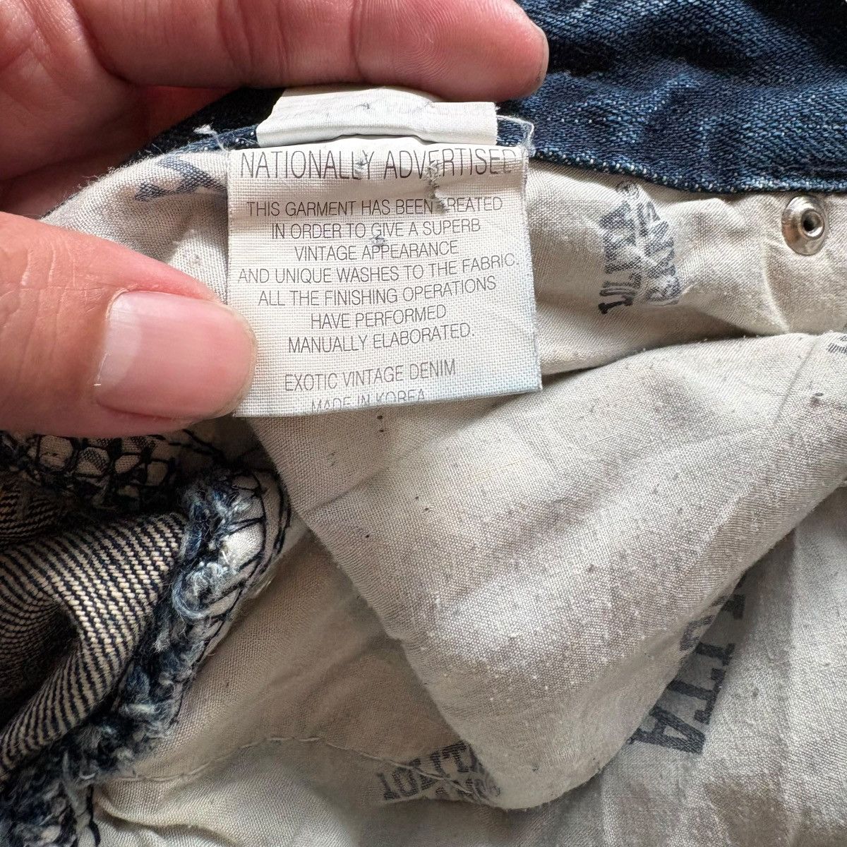 Japanese Brand LOLITA JEANS Y2K STREETWEAR Size US 30 / EU 46 - 9 Thumbnail