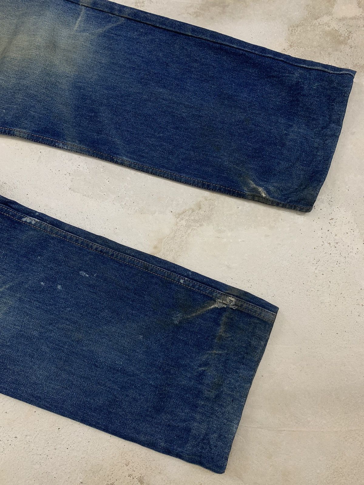 Vintage Levis 607 Orange Tab Mud Wash Distressed (AE10)