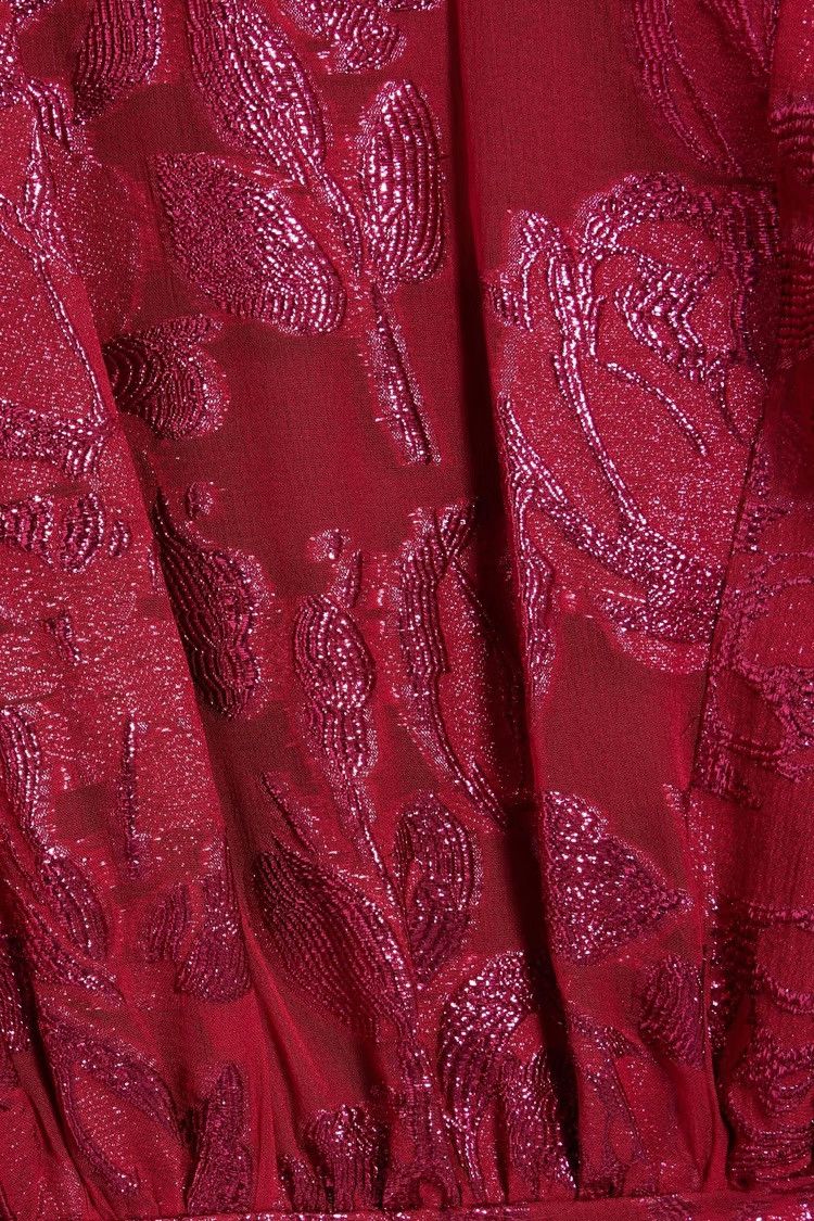 Iro IRO Murai Metallic Fil coupé silk-blend Georgette Mini Dress Size XS / US 0-2 / IT 36-38 - 4 Thumbnail