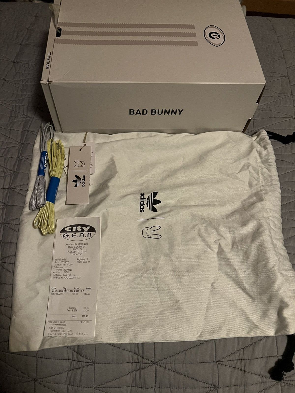 Adidas Adidas x Bad Bunny Last Forum low Size US 10.5 / EU 43-44 - 7 Thumbnail
