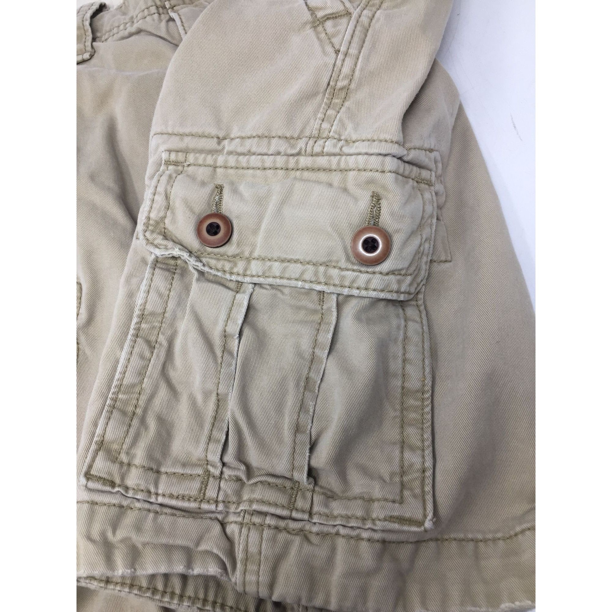 Hollister Men's Hollister Cargo Shorts with Pockets Size 28 Size US 28 / EU 44 - 4 Thumbnail
