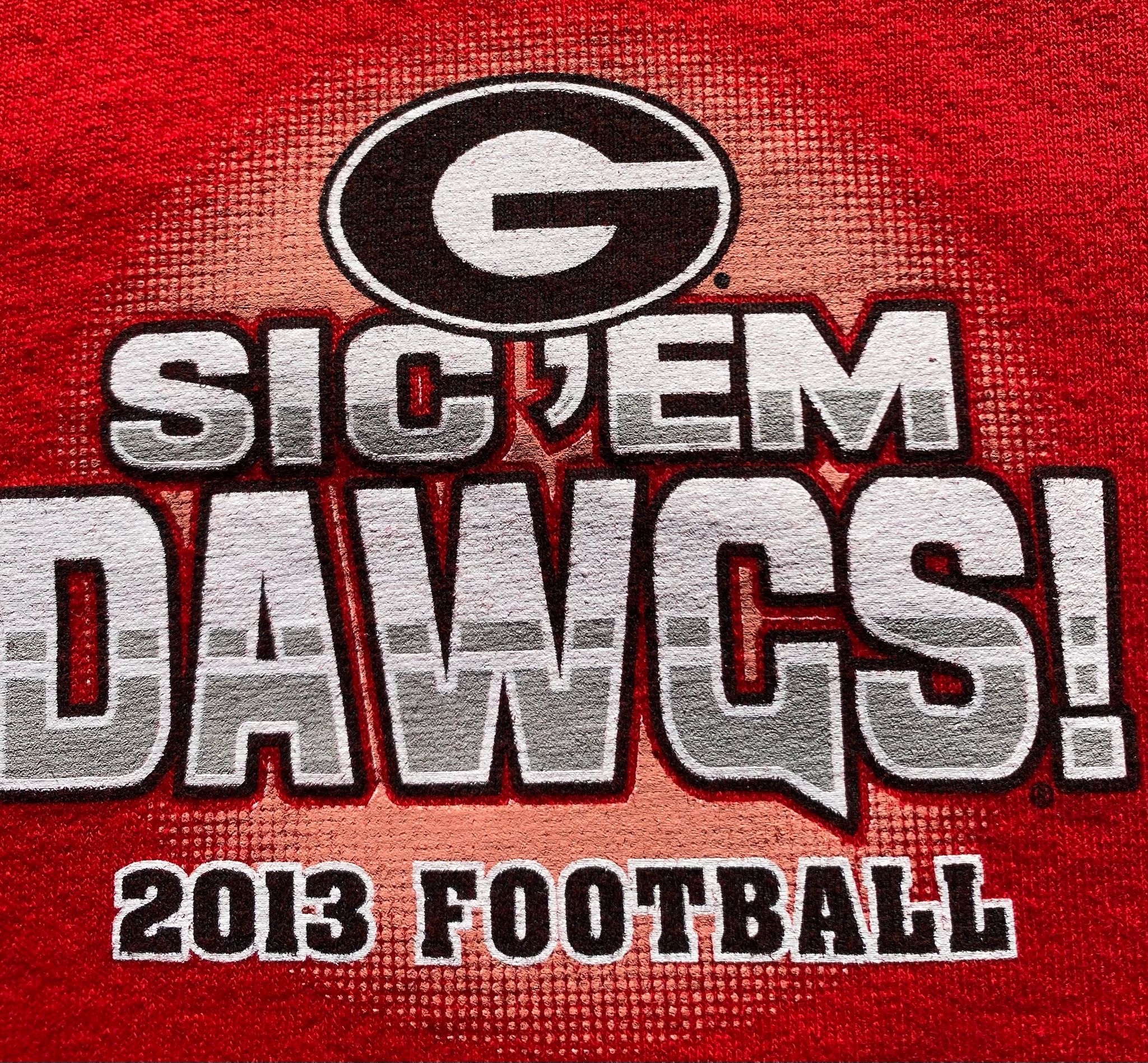 Delta Georgia Bulldogs Florida Gators 2013 Football T-Shirt Small Size US S / EU 44-46 / 1 - 3 Thumbnail