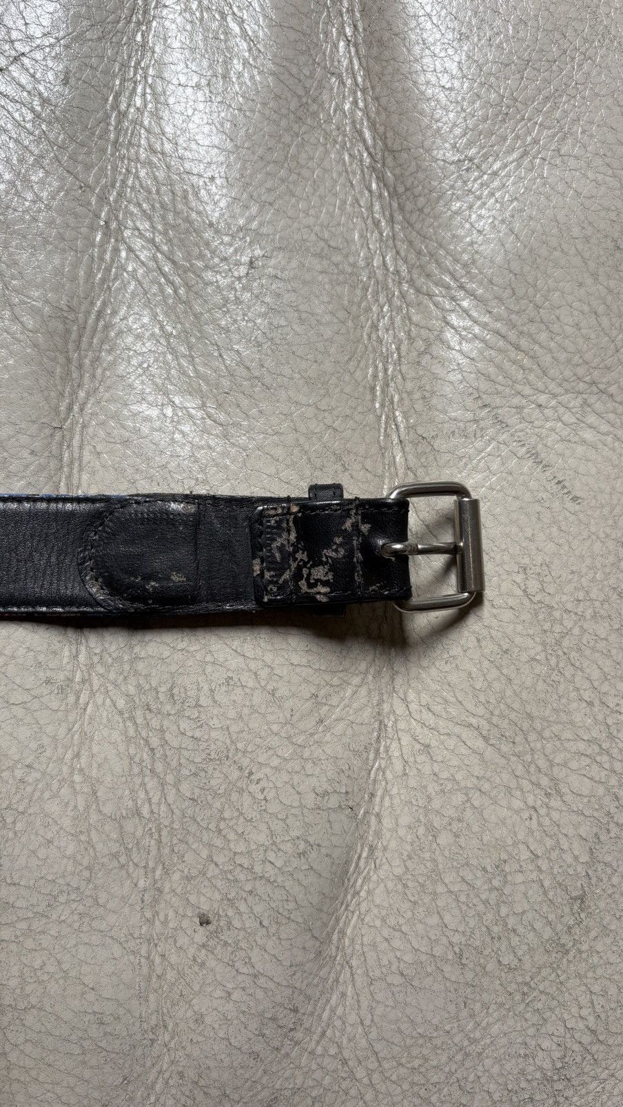 Comme des Garcons Homme Plus Comme des Garcons Homme Plus Floral Jacquard belt from AW88 Size ONE SIZE - 4 Thumbnail