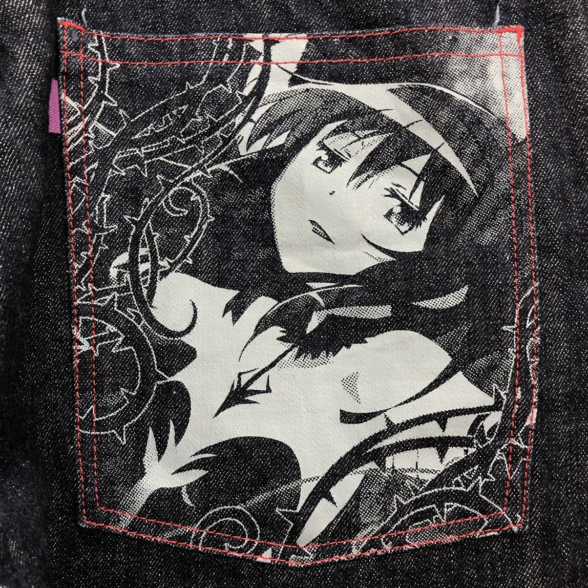 Anime × Japanese Brand Cospa Anime Puella Magi Madoka Magica Devil Homura Jeans Size US 37 - 4 Thumbnail