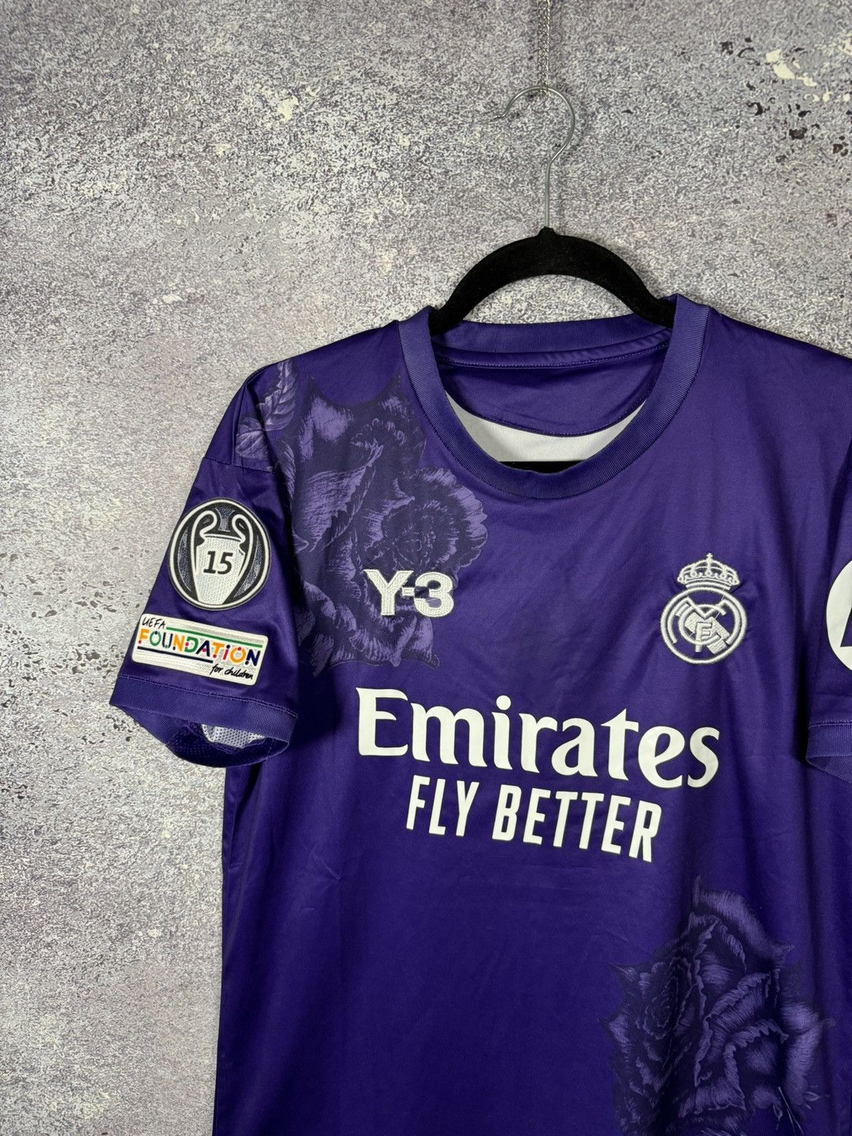 Vintage BELLINGHAM Y-3 Real Madrid 2023/24 Fourth Fan Version Jersey Size US S / EU 44-46 / 1 - 4 Thumbnail