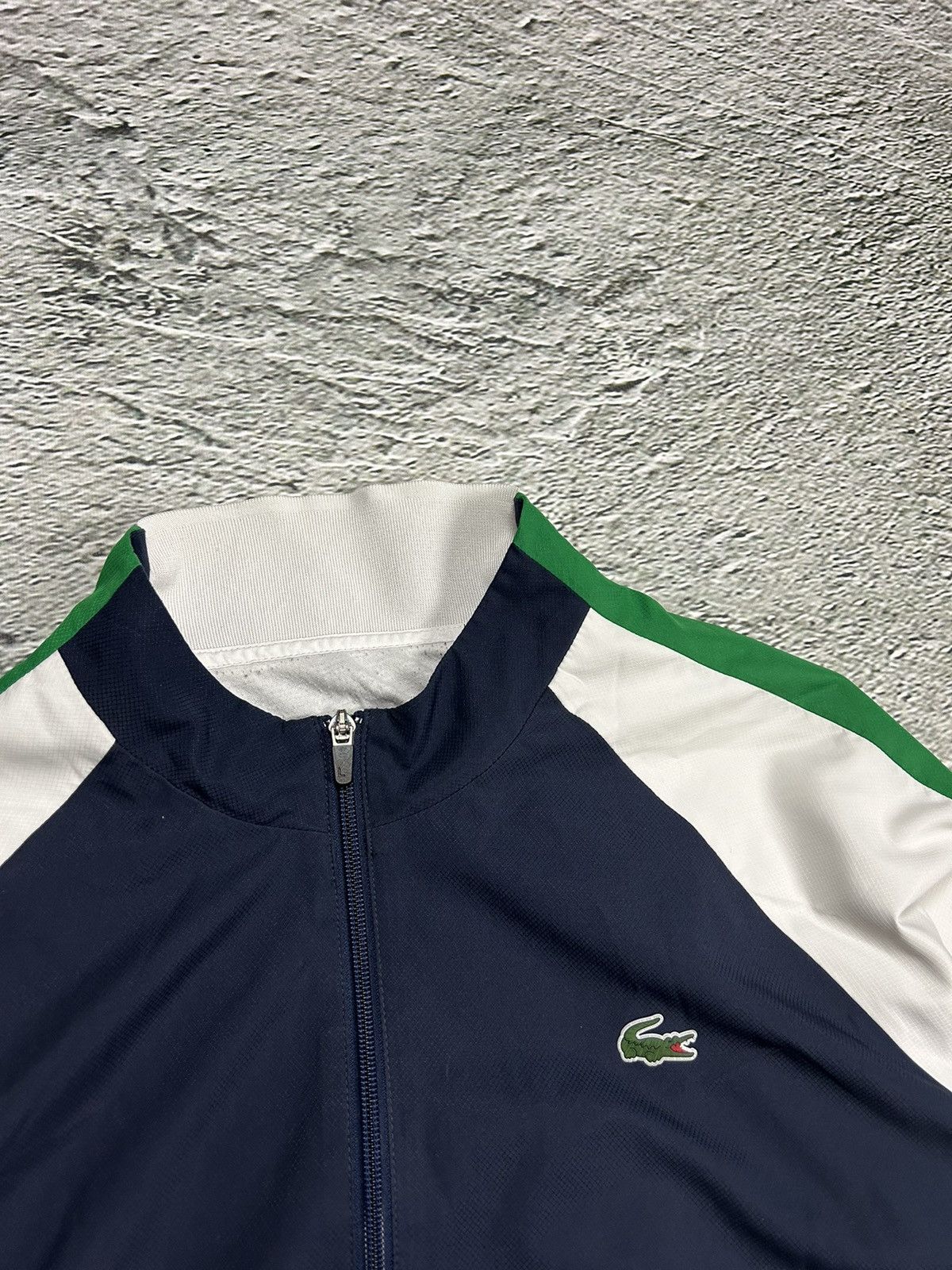 Lacoste Lacoste track suit vintage navy pants windbreaker small logo Size US XL / EU 56 / 4 - 3 Thumbnail