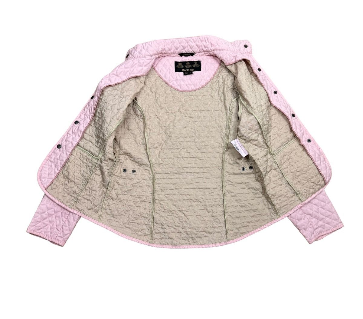 Barbour Barbour Fulborn Quilted Lightweight Jacket Pink size UK12 Size M / US 6-8 / IT 42-44 - 23 Thumbnail