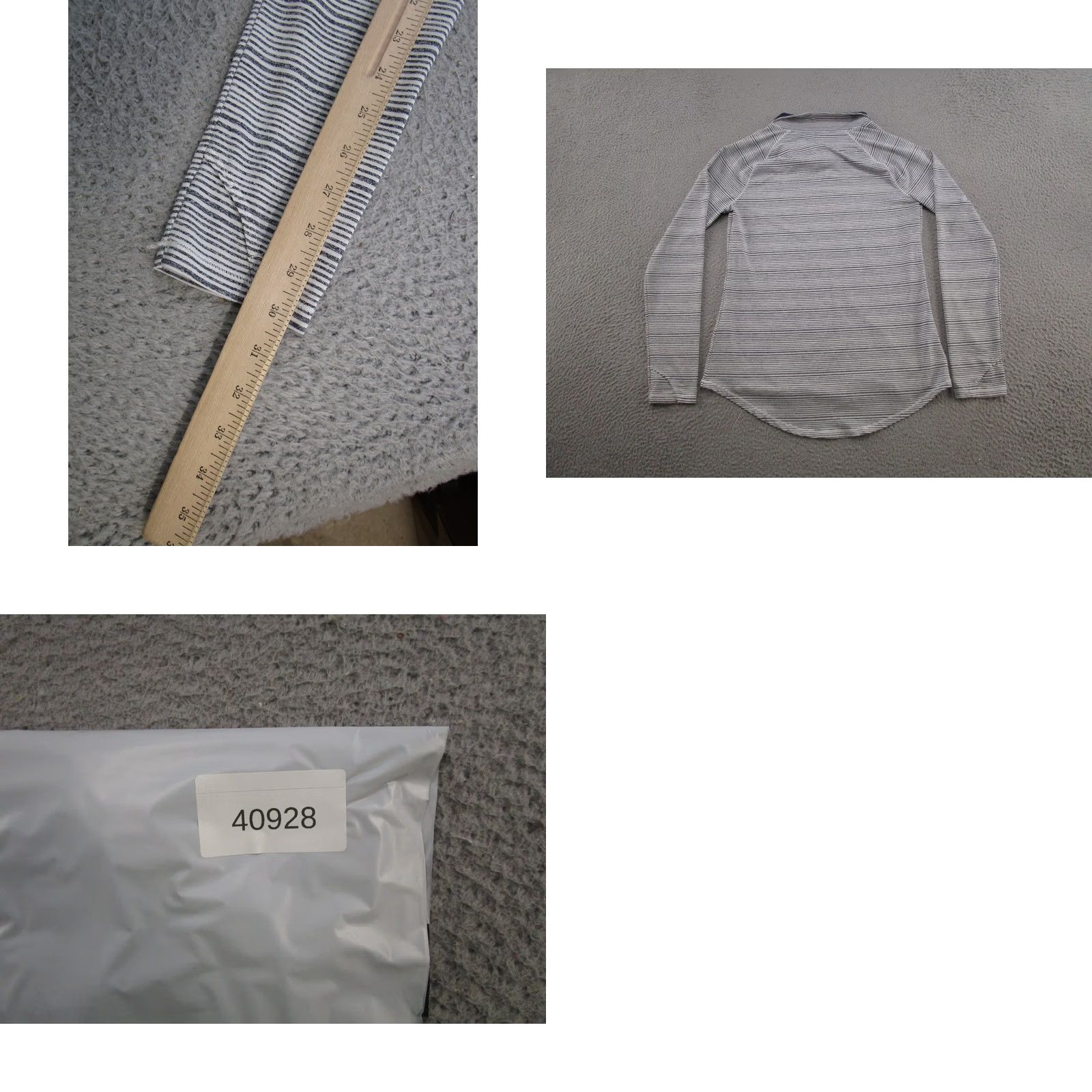 Under Armour Under Armour Striped Blue White Long Sleeve Collared Shirt Womens Size M Size M / US 6-8 / IT 42-44 - 8 Thumbnail