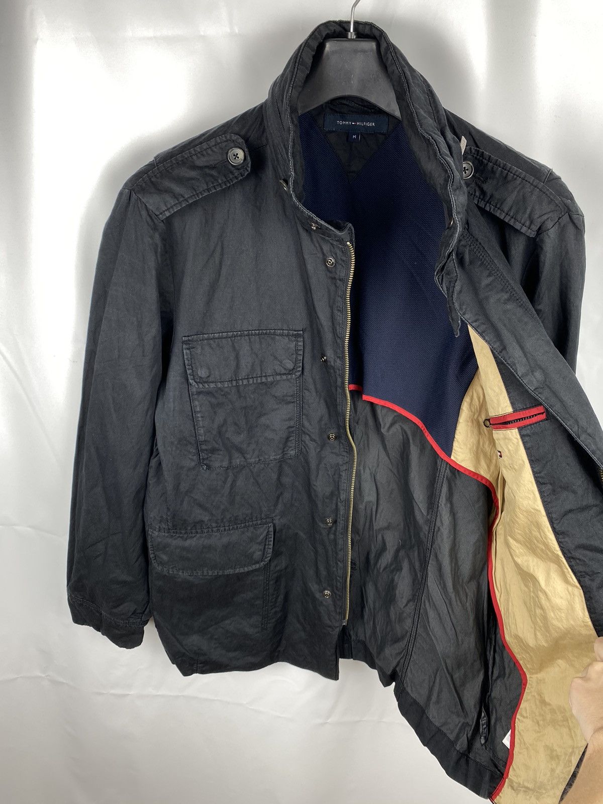 Tommy Hilfiger Tommy Hilfiger M65 Jacket Cotton-Metallic Size M Size US M / EU 48-50 / 2 - 10 Thumbnail