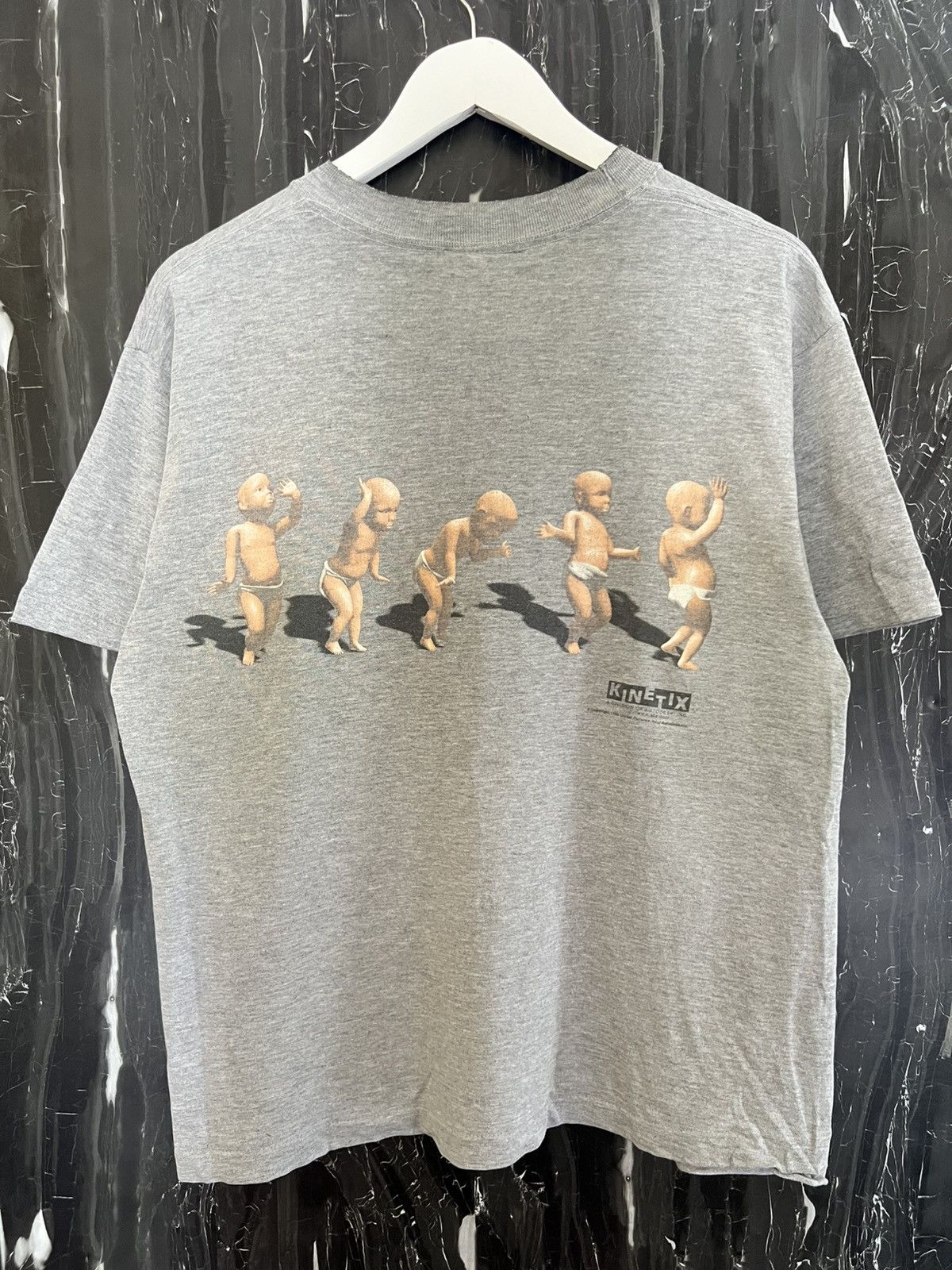 Rap Tees VINTAGE 90s BABY DANCE KINETIX TSHIRT Size US S / EU 44-46 / 1 - 2 Thumbnail