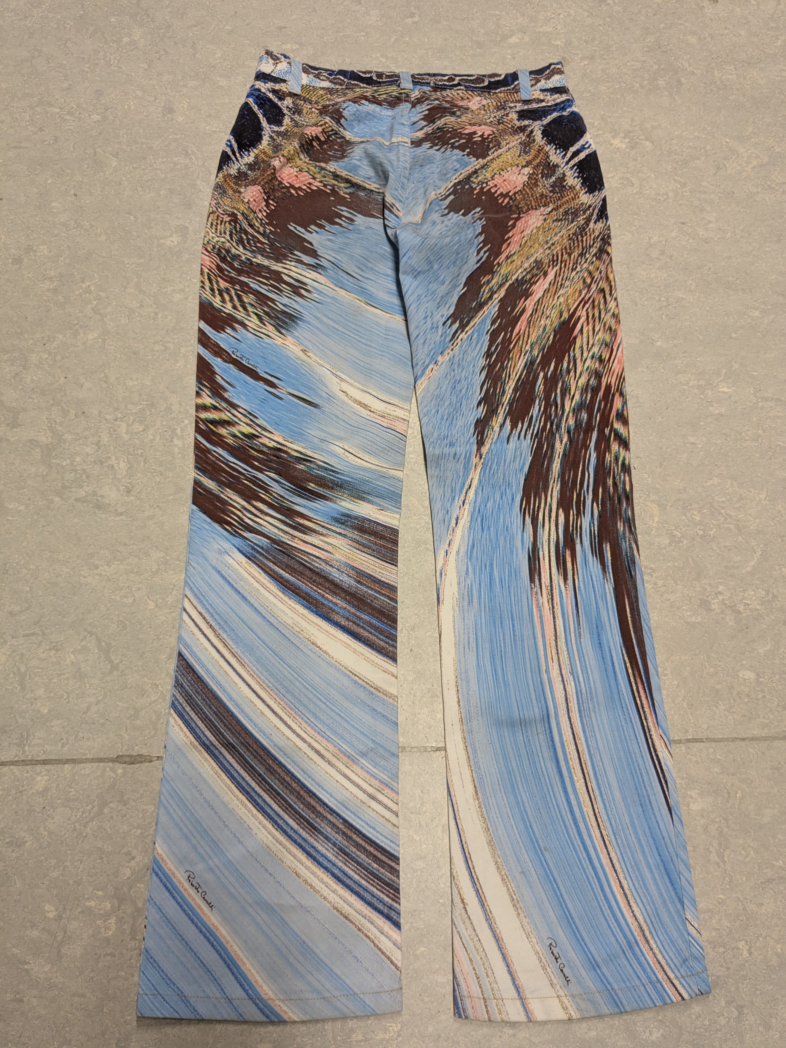Roberto Cavalli Roberto Cavalli bootcut spring collection pants 2000s Size 28" / US 6 / IT 42 - 2 Thumbnail