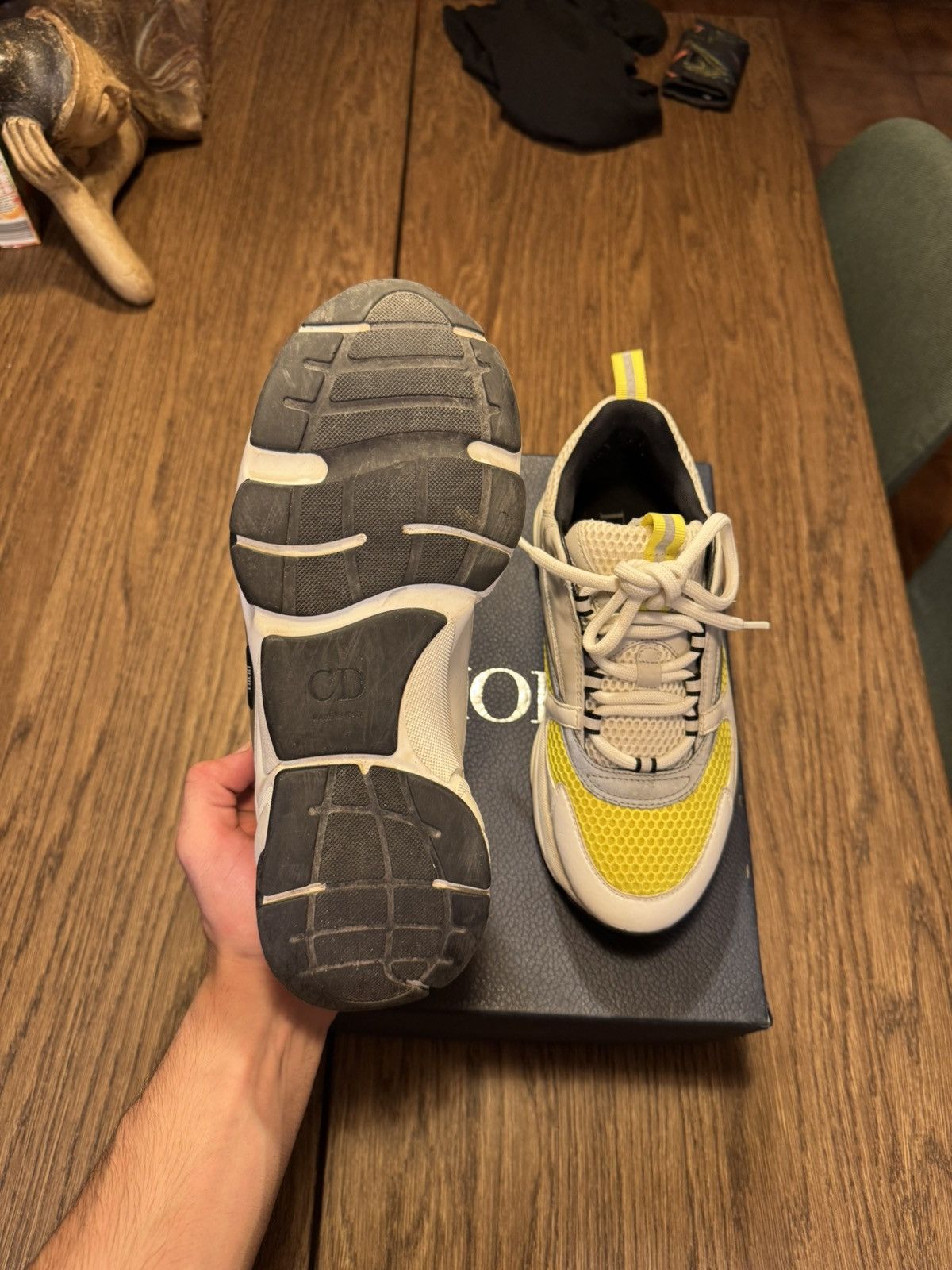 Dior Dior b22 yellow/white Size US 7.5 / EU 40-41 - 6 Thumbnail