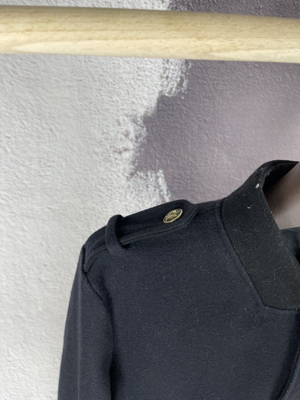 The Kooples The Kooples wool nylon bomber jacket navy/black Size US L / EU 52-54 / 3 - 7 Thumbnail