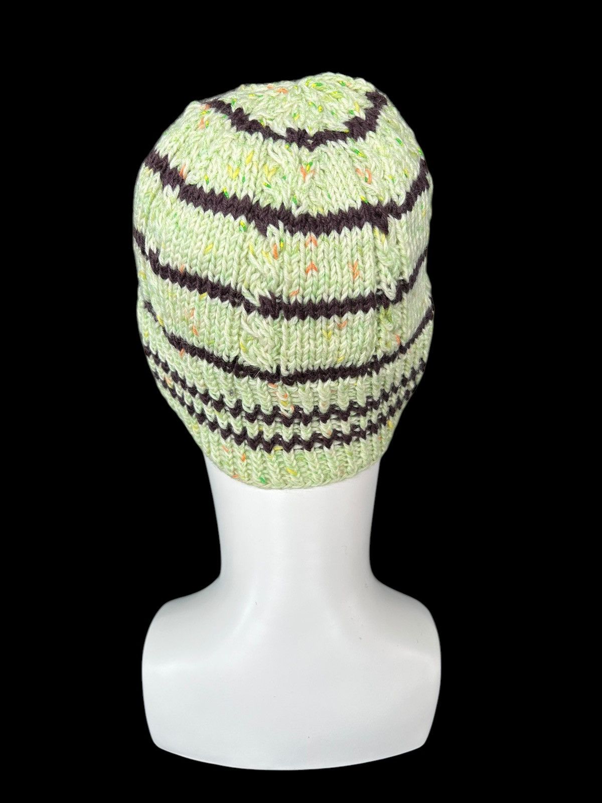 Japanese Brand × Kapital × Vintage Crochet Knitted Handmade Rare Beanie Hats ☠️☠️ Size ONE SIZE - 5 Thumbnail