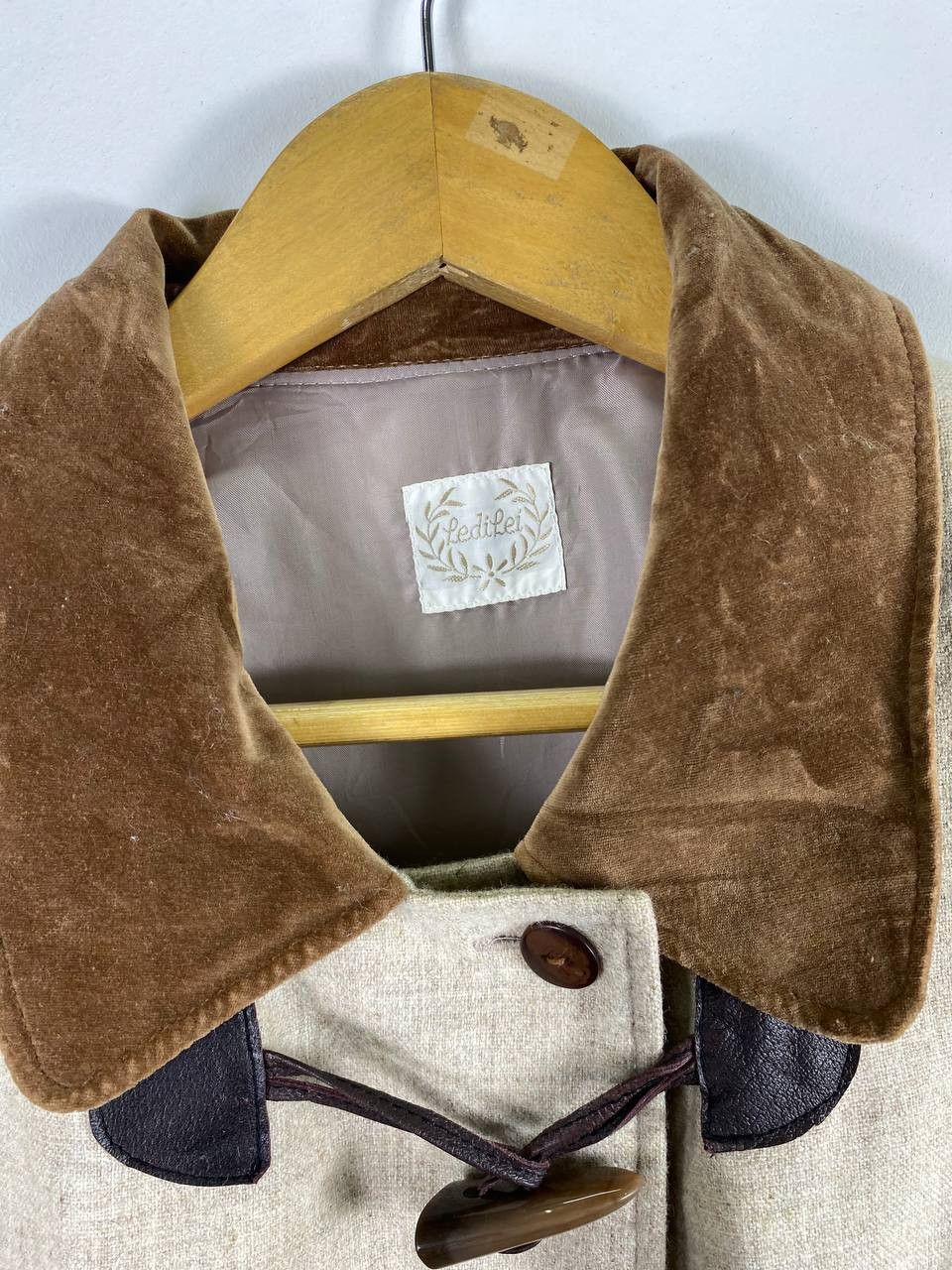 Japanese Brand japanese brand wool patchwork jacket nice design Size US L / EU 52-54 / 3 - 7 Thumbnail