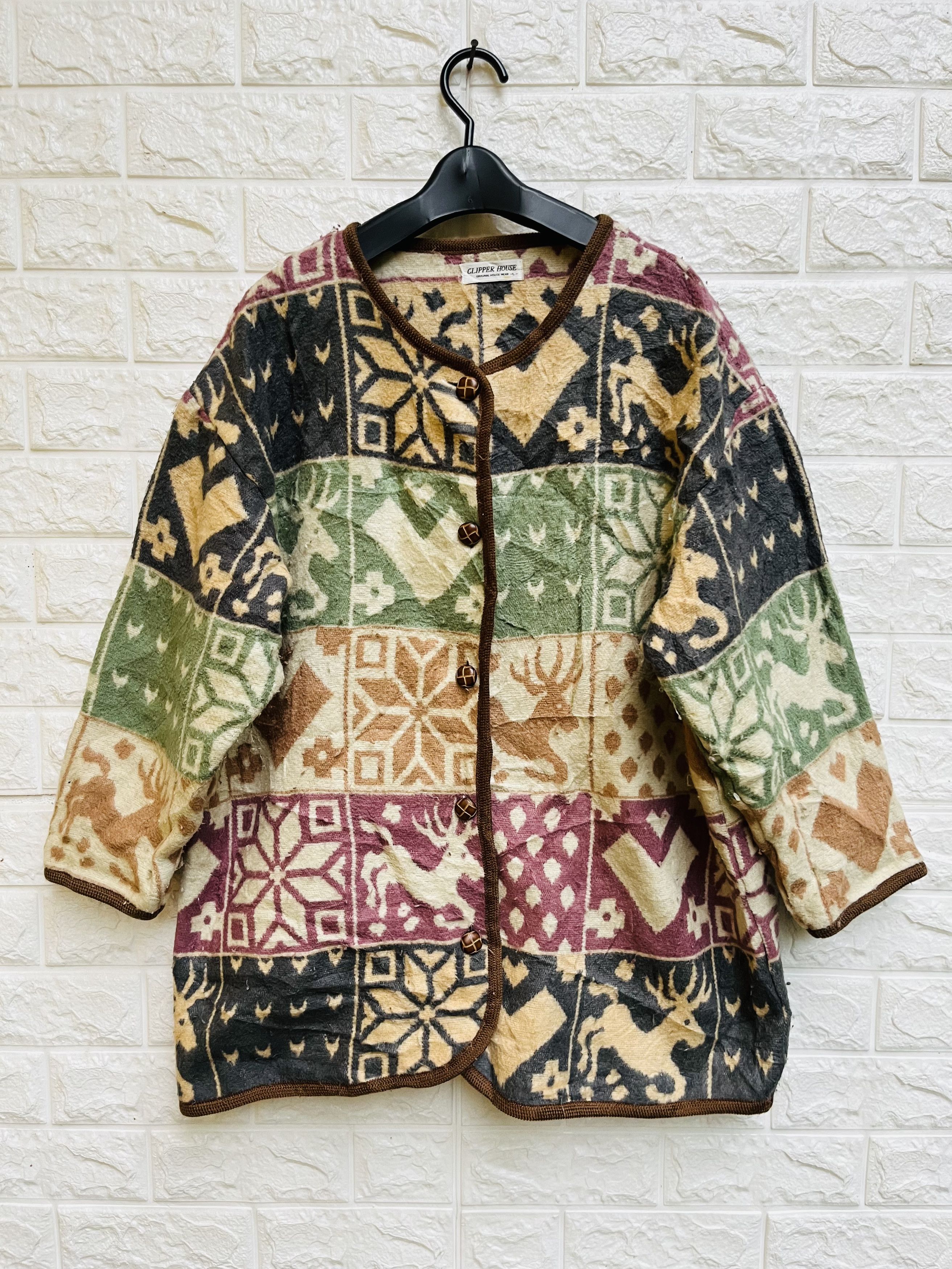Japanese Brand Vintage Clipper House Japanese Designer Fashion Style Size US L / EU 52-54 / 3 - 1 Thumbnail