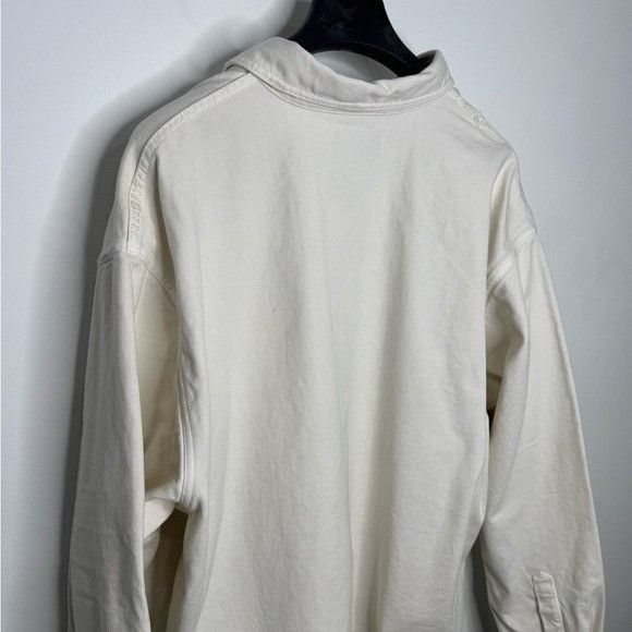 Balenciaga Balenciaga Logo-Embroidered Shirt Jacket White Men’s Medium Size US M / EU 48-50 / 2 - 8 Thumbnail