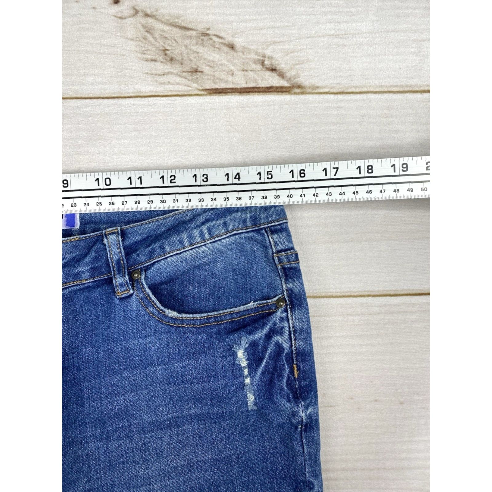 Velvet Velvet Heart Jeans Womens 28 Sadie Mid Rise Super Skinny Embroidered Butterfly Size 28" / US 6 / IT 42 - 3 Thumbnail